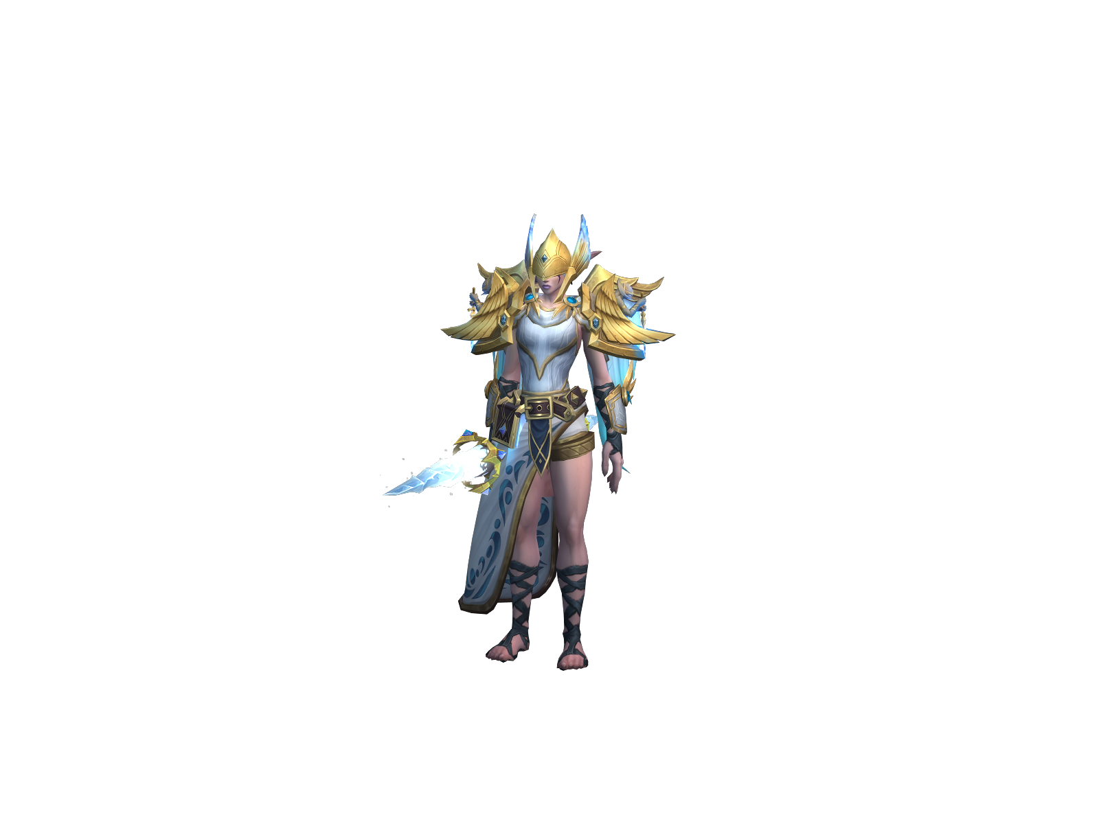 Chainsnight 3D character render