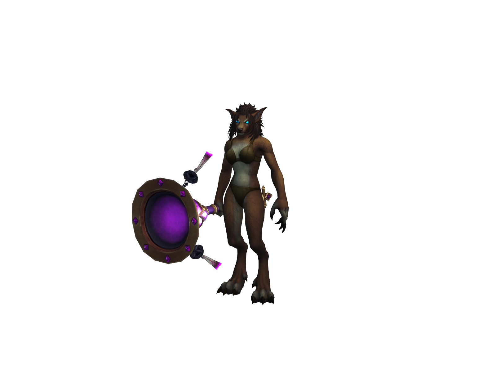 Kyrah 3D character render