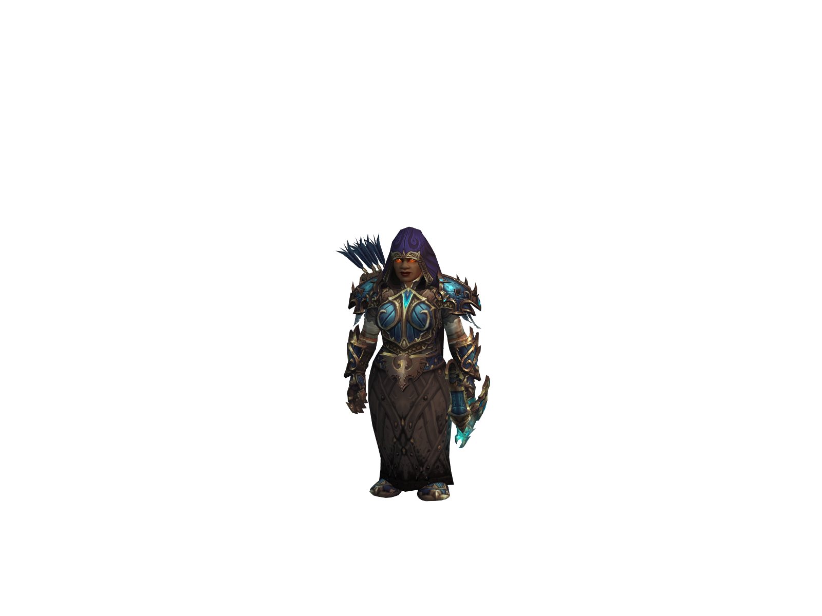 Mørne 3D character render