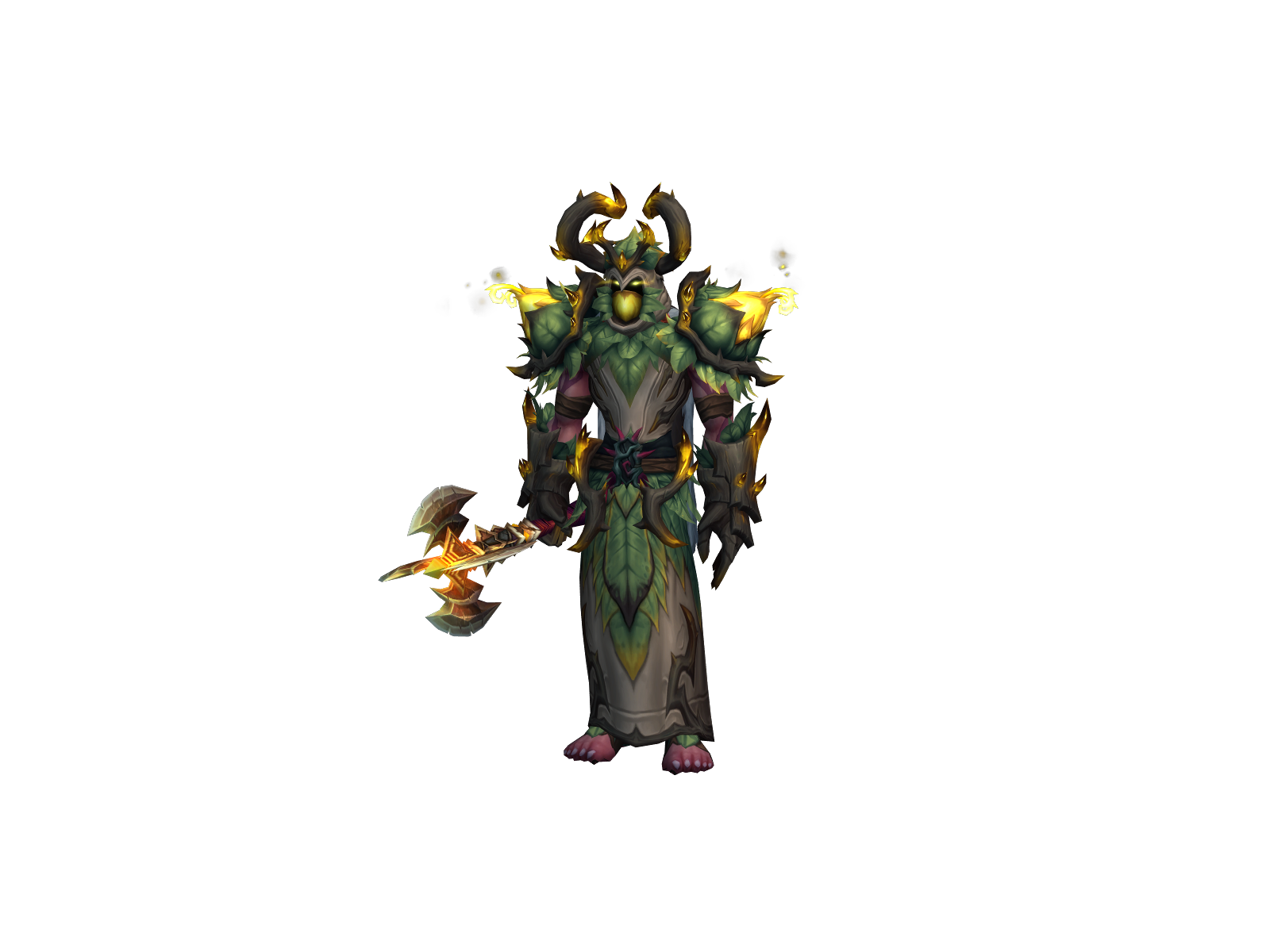 Allaanon 3D character render
