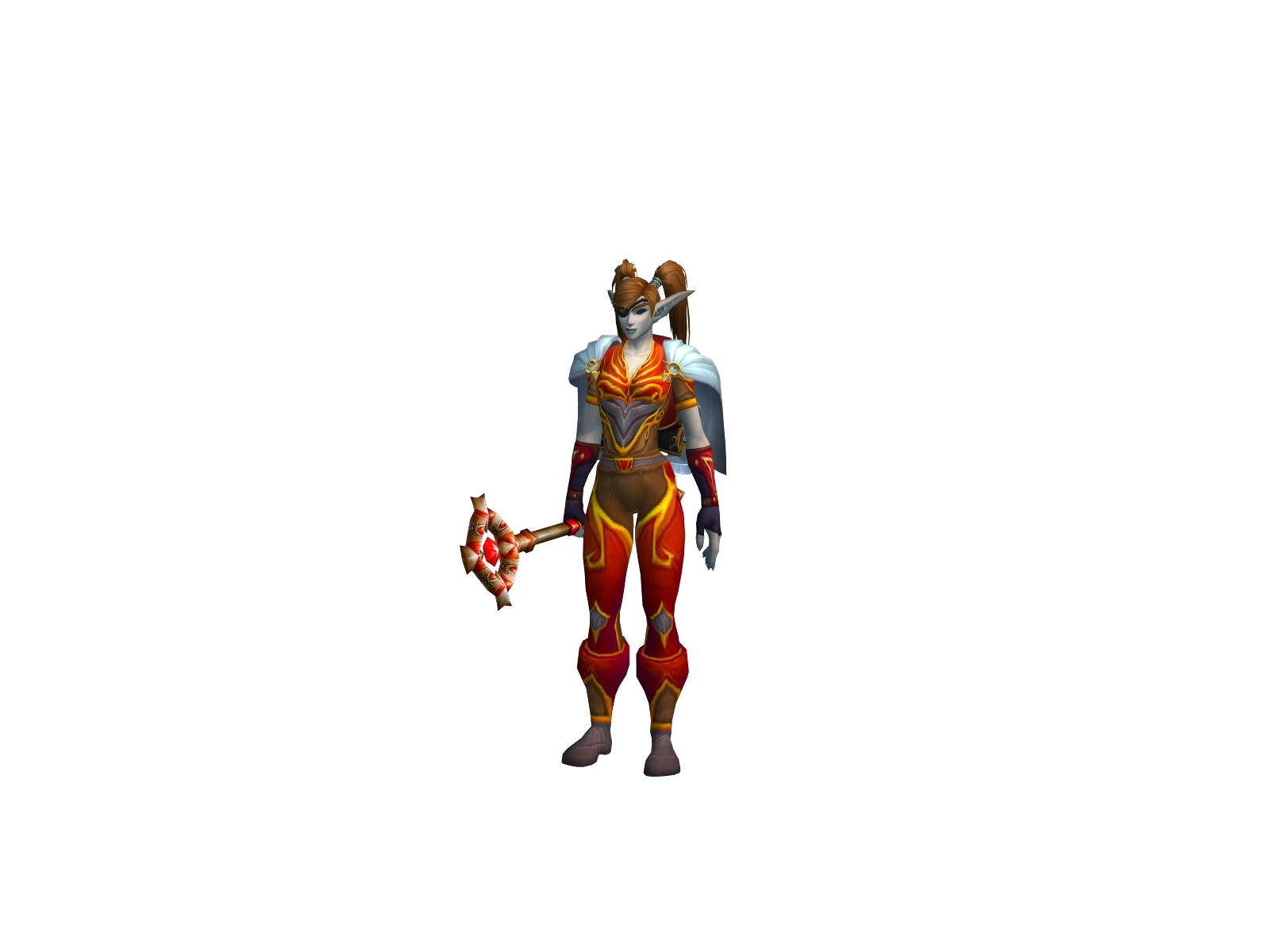 Redbówl 3D character render