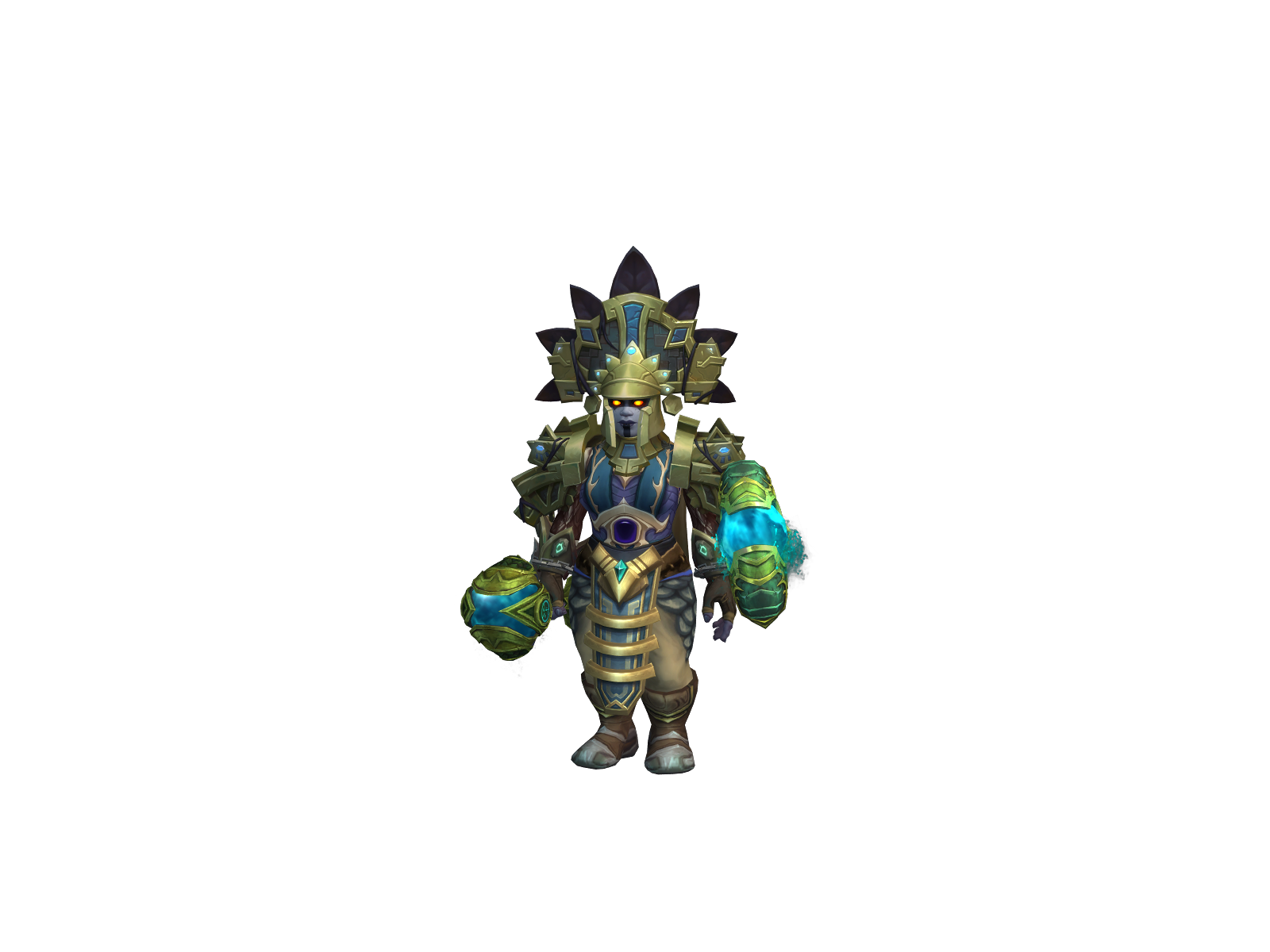 Midgettotem 3D character render