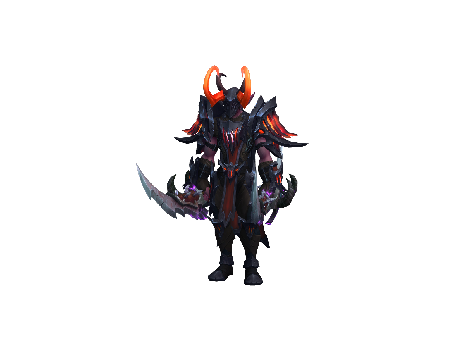 Maledrin 3D character render