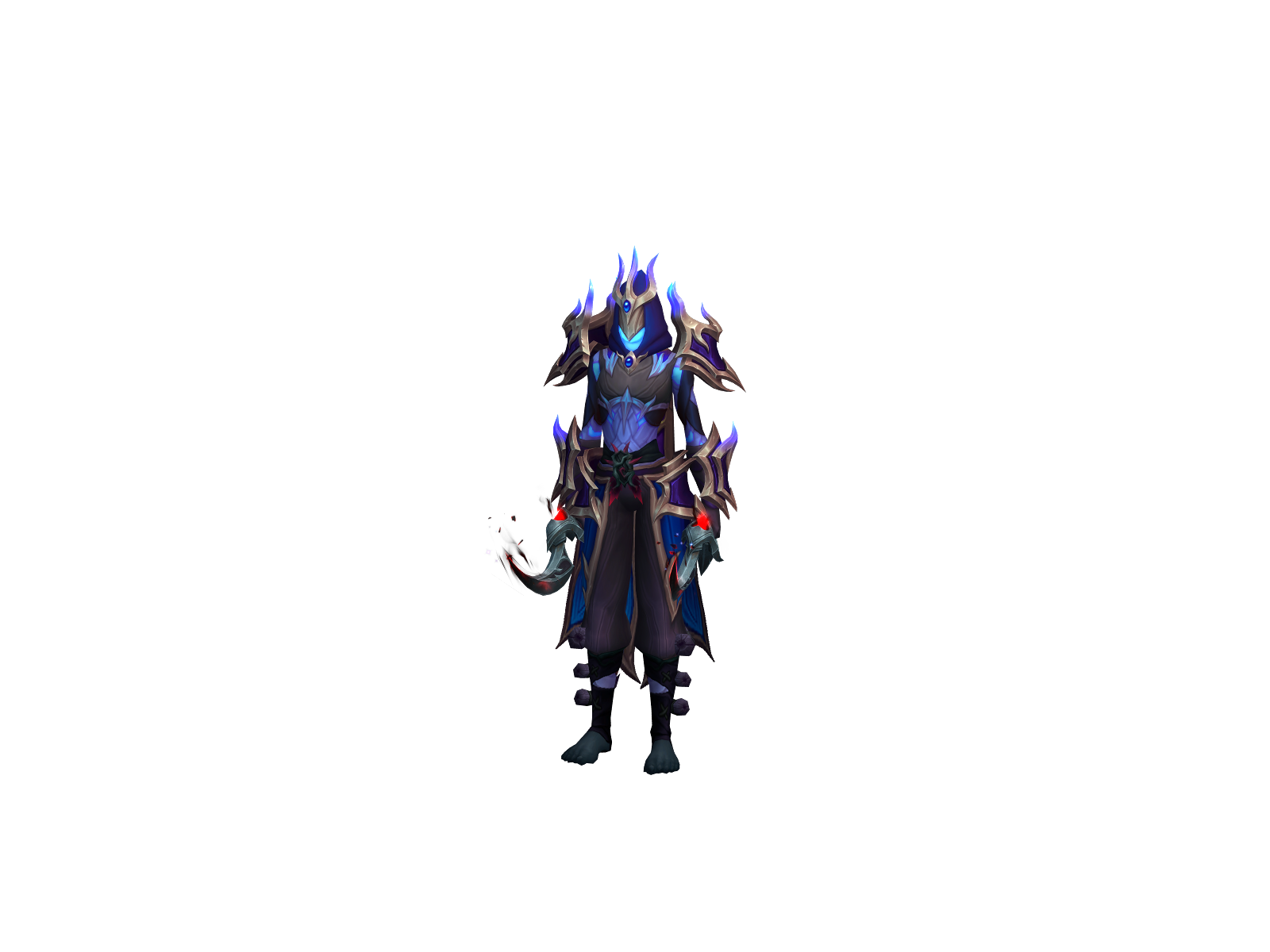 Simparax 3D character render