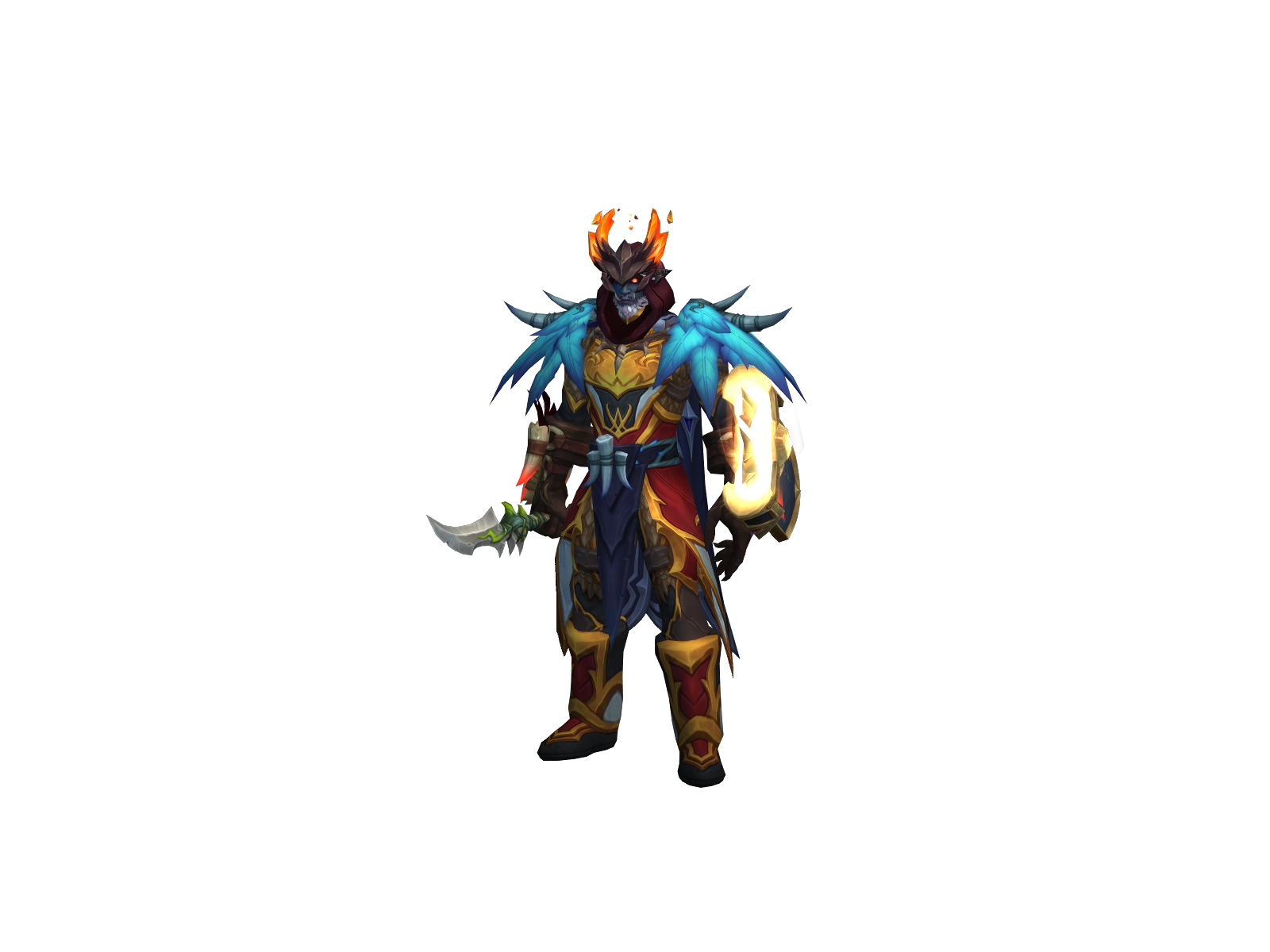 Coyotenuke 3D character render