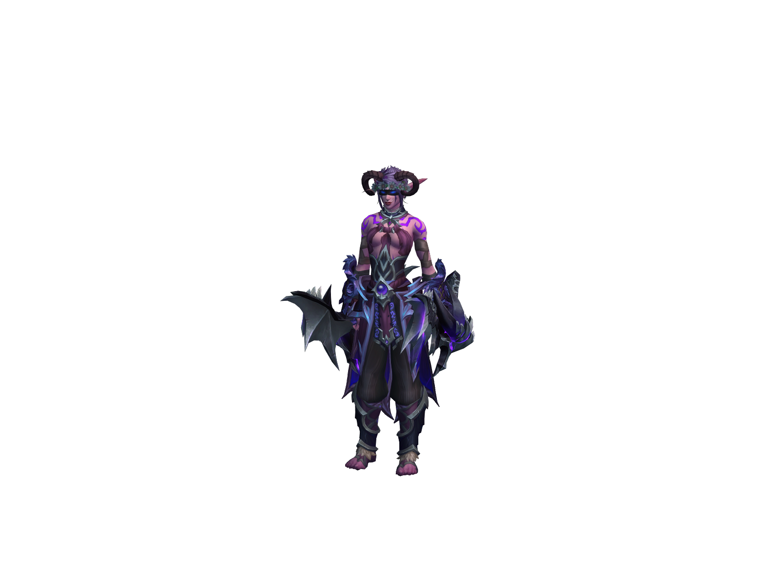 Demonnexi 3D character render