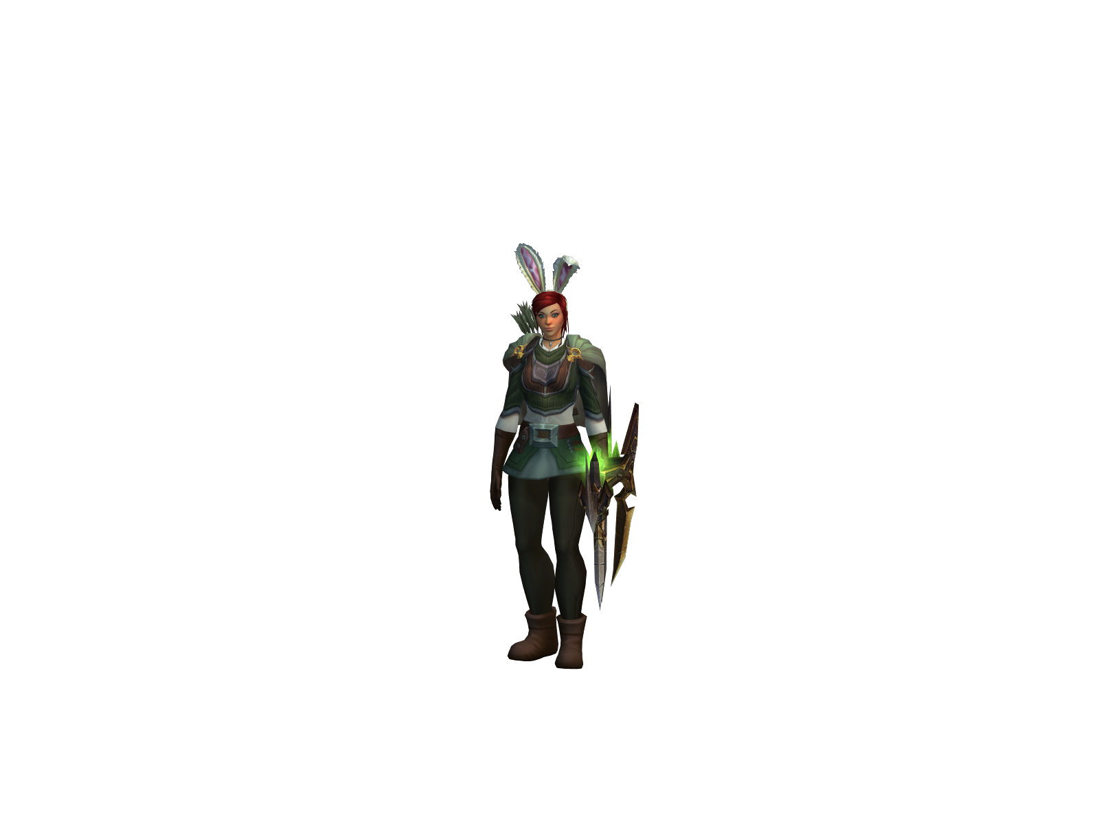 Fawxthree 3D character render
