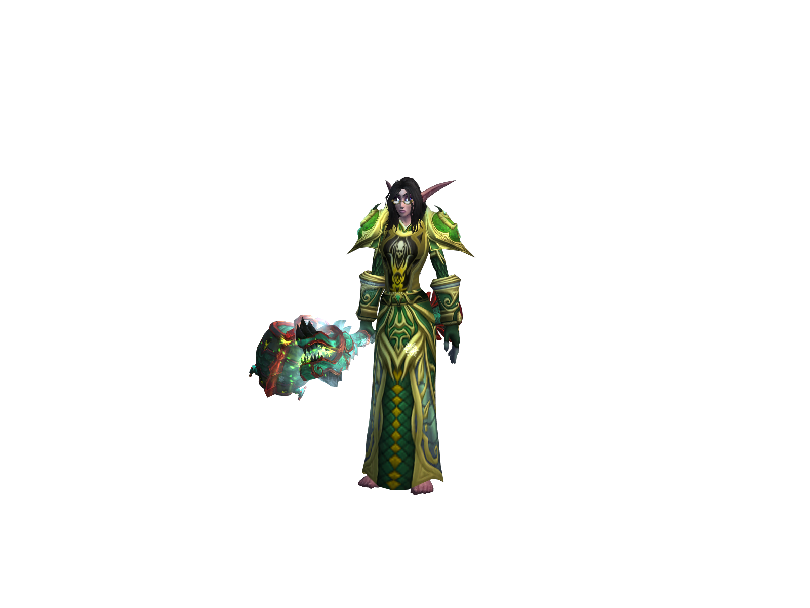 Staggering 3D character render