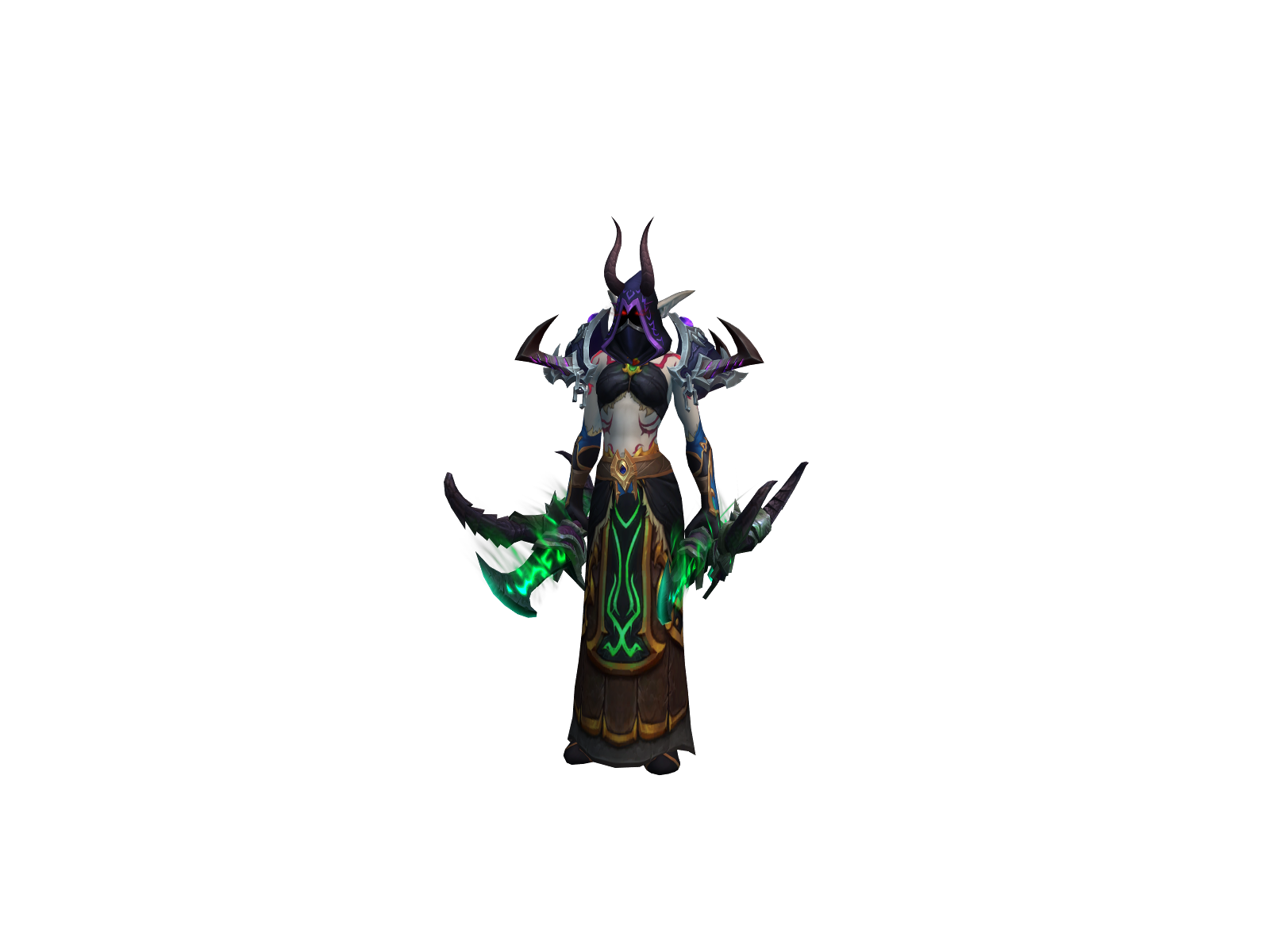 Blãstphemy 3D character render