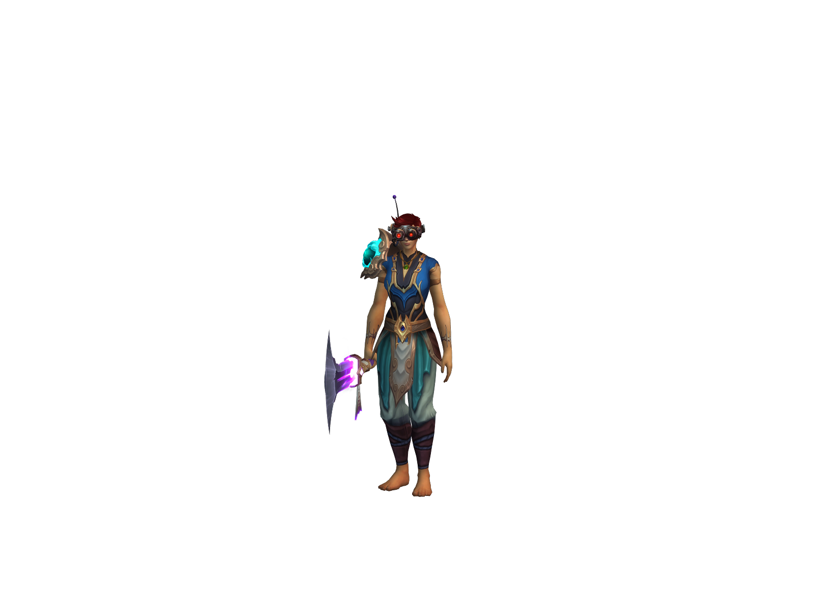 Percentx 3D character render