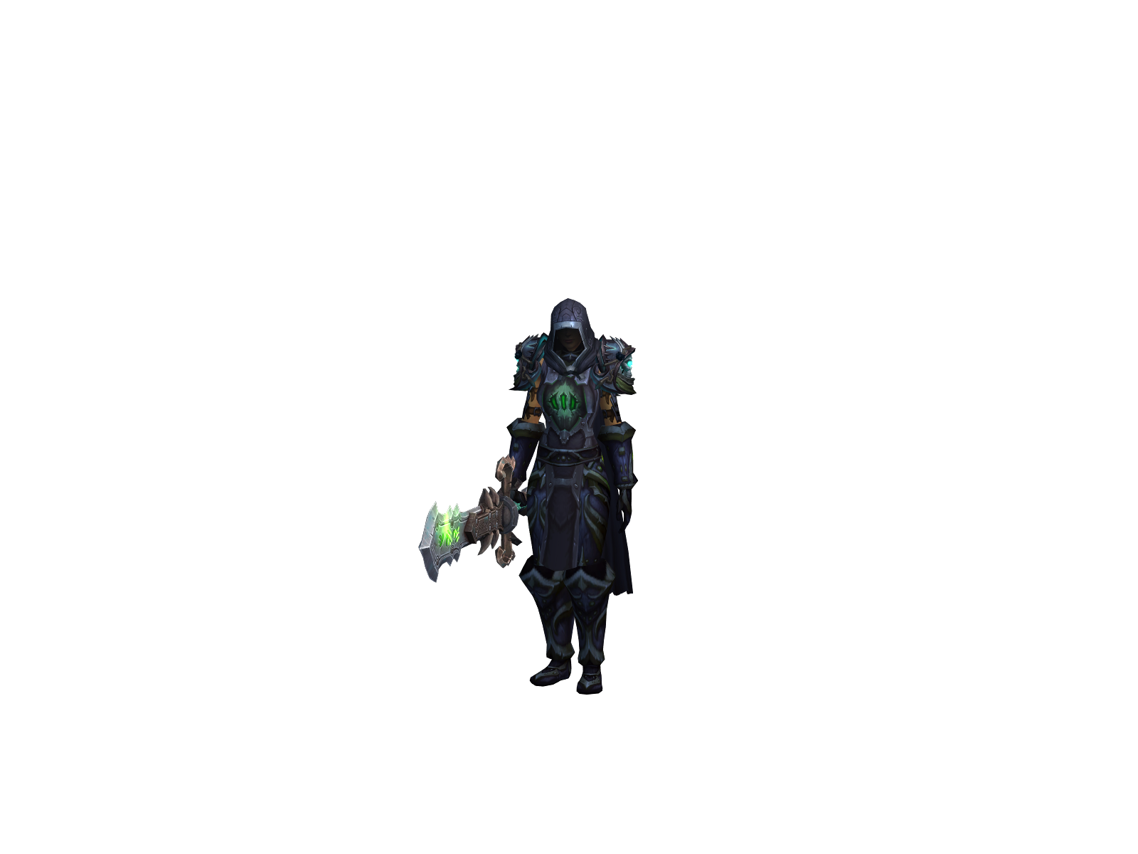 Deloreon 3D character render