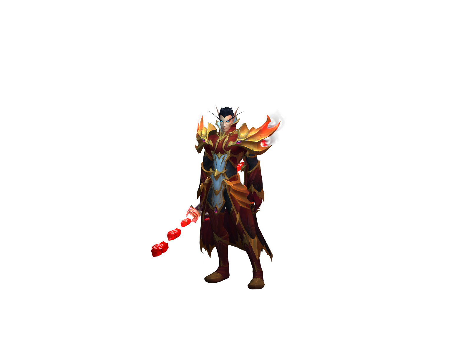 Cluracan 3D character render