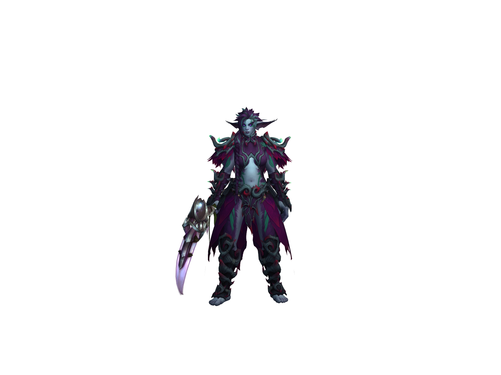 Hølløwfangs 3D character render