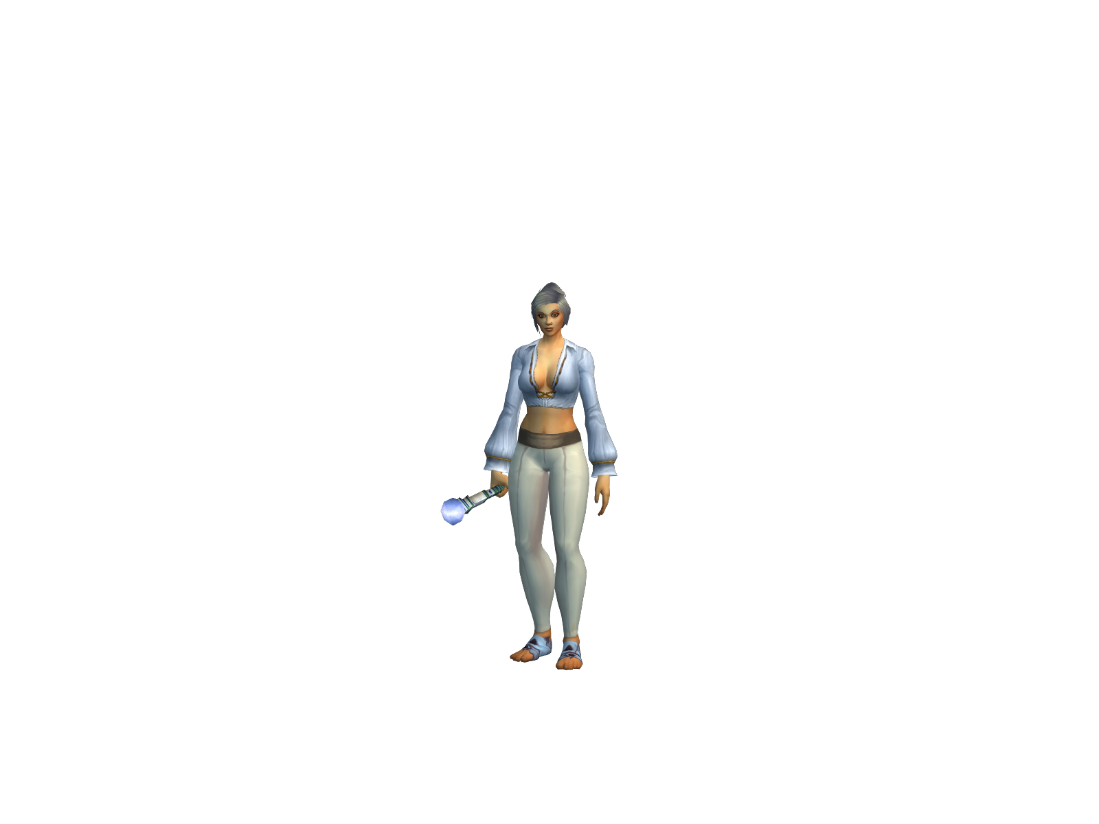 Holyduck 3D character render