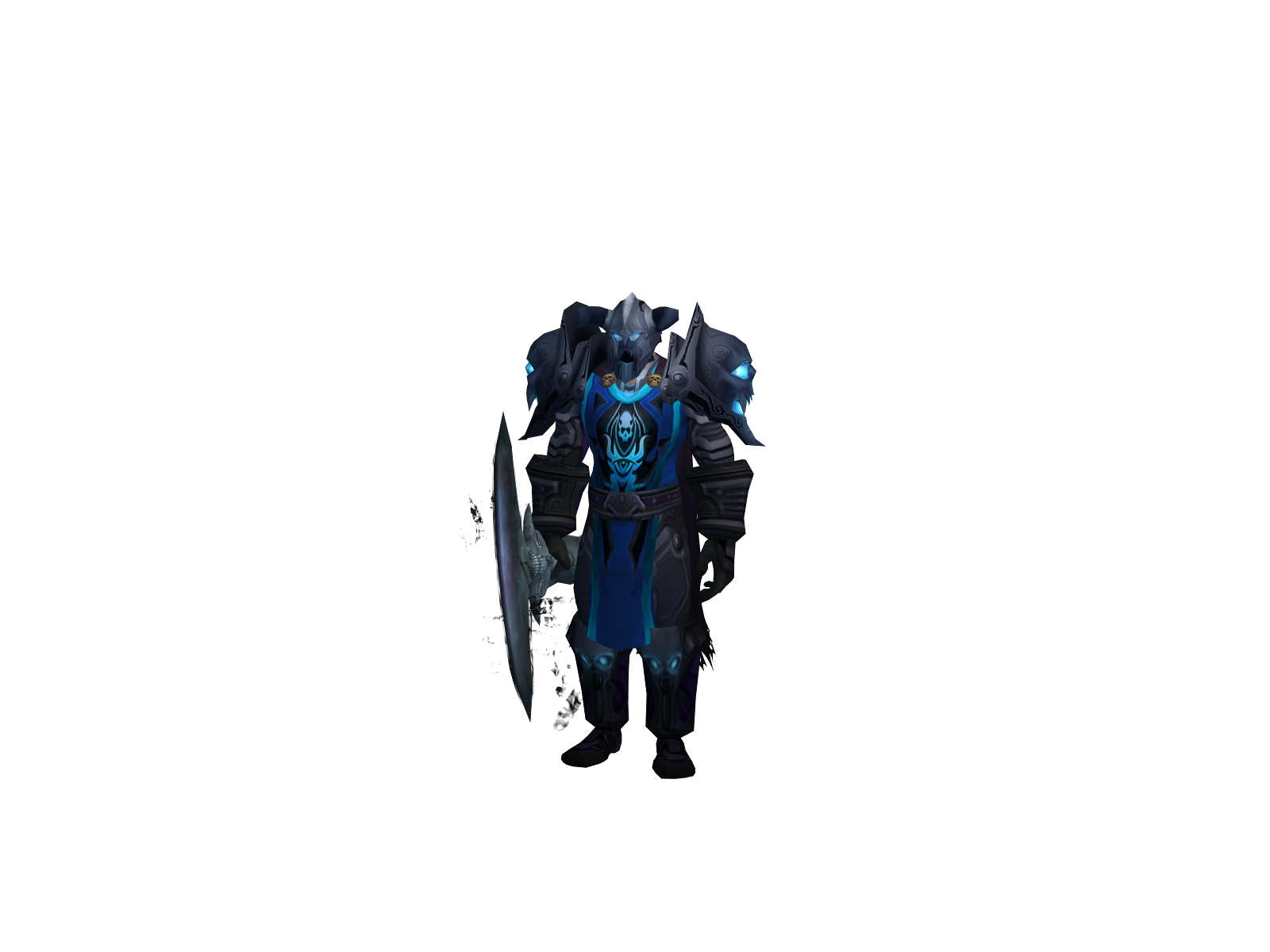 Flaggedzug 3D character render