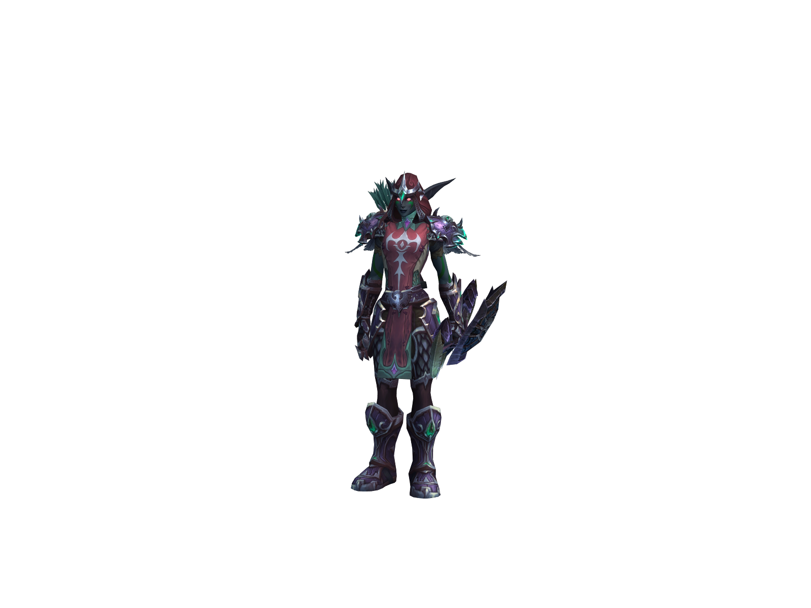 Xuelang 3D character render