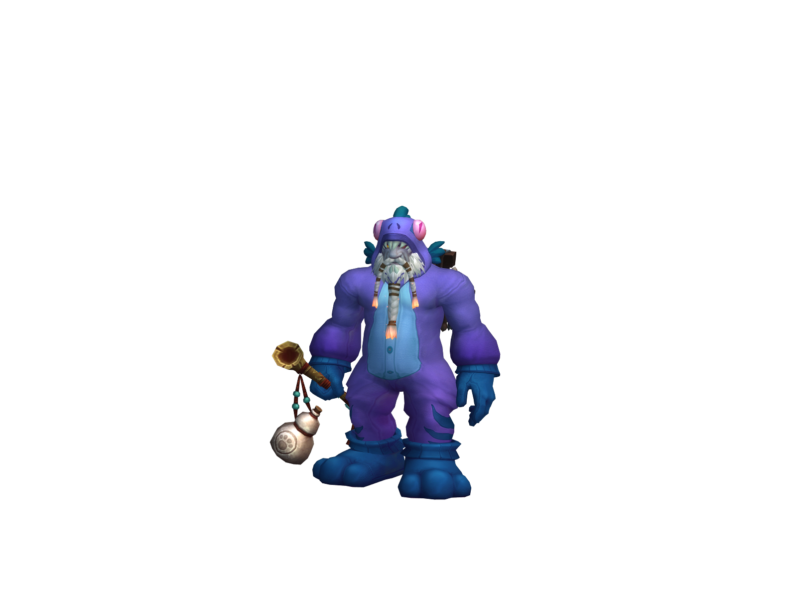 Lúla 3D character render