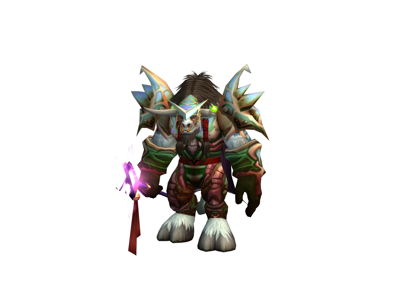 Racechange 3D character render