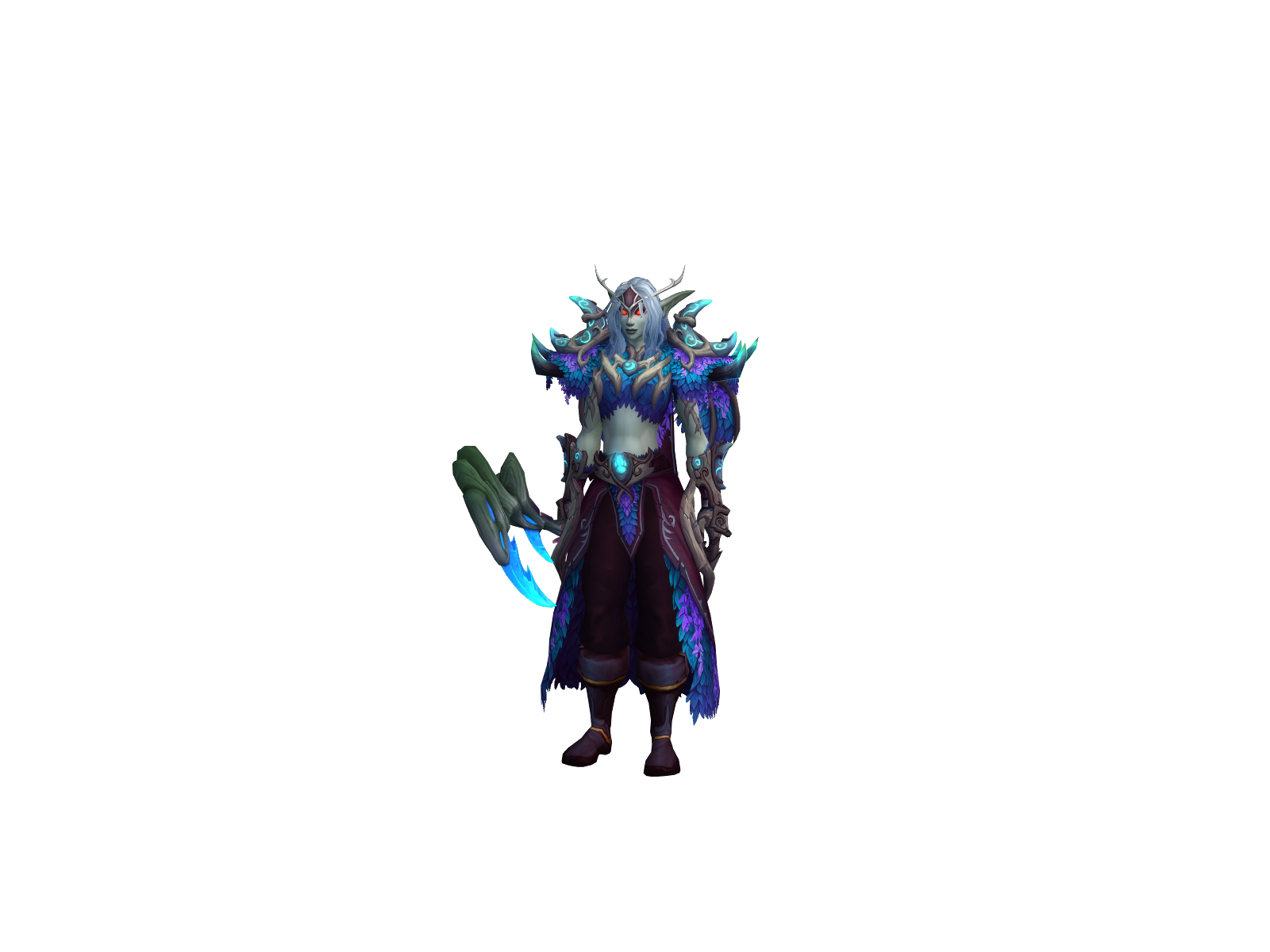 Cyberfiend 3D character render