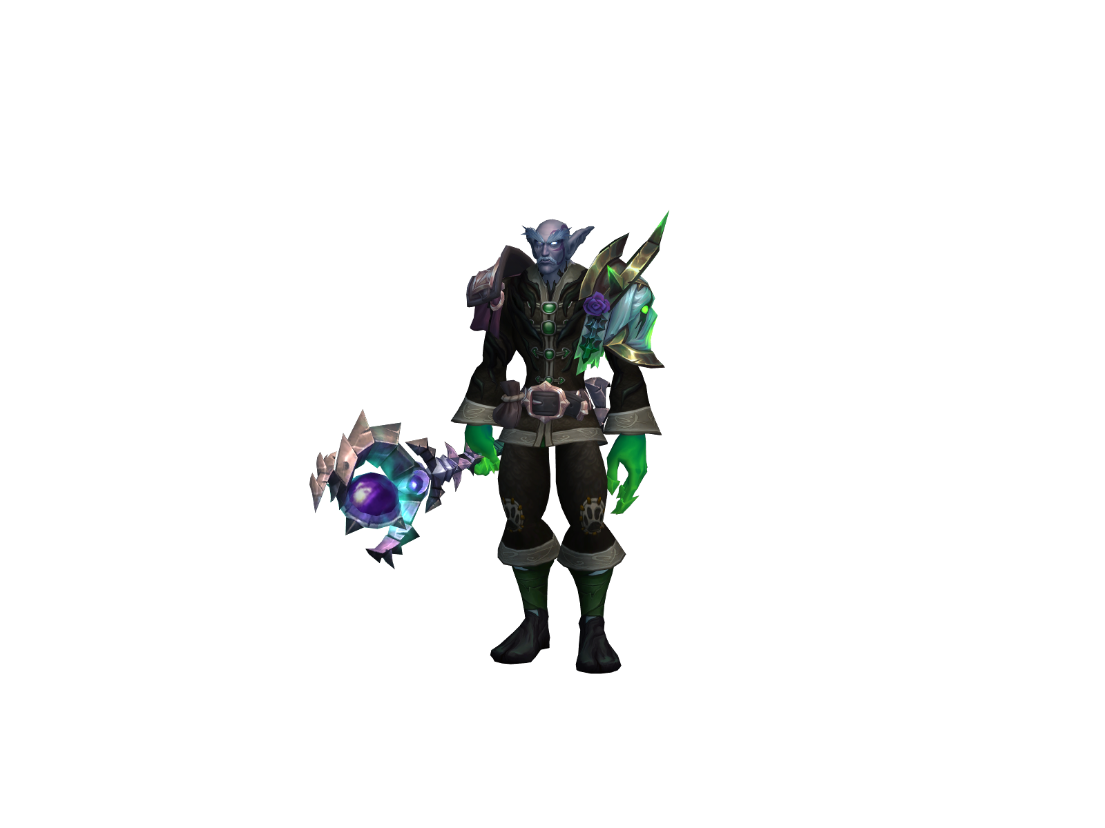 Bellied 3D character render