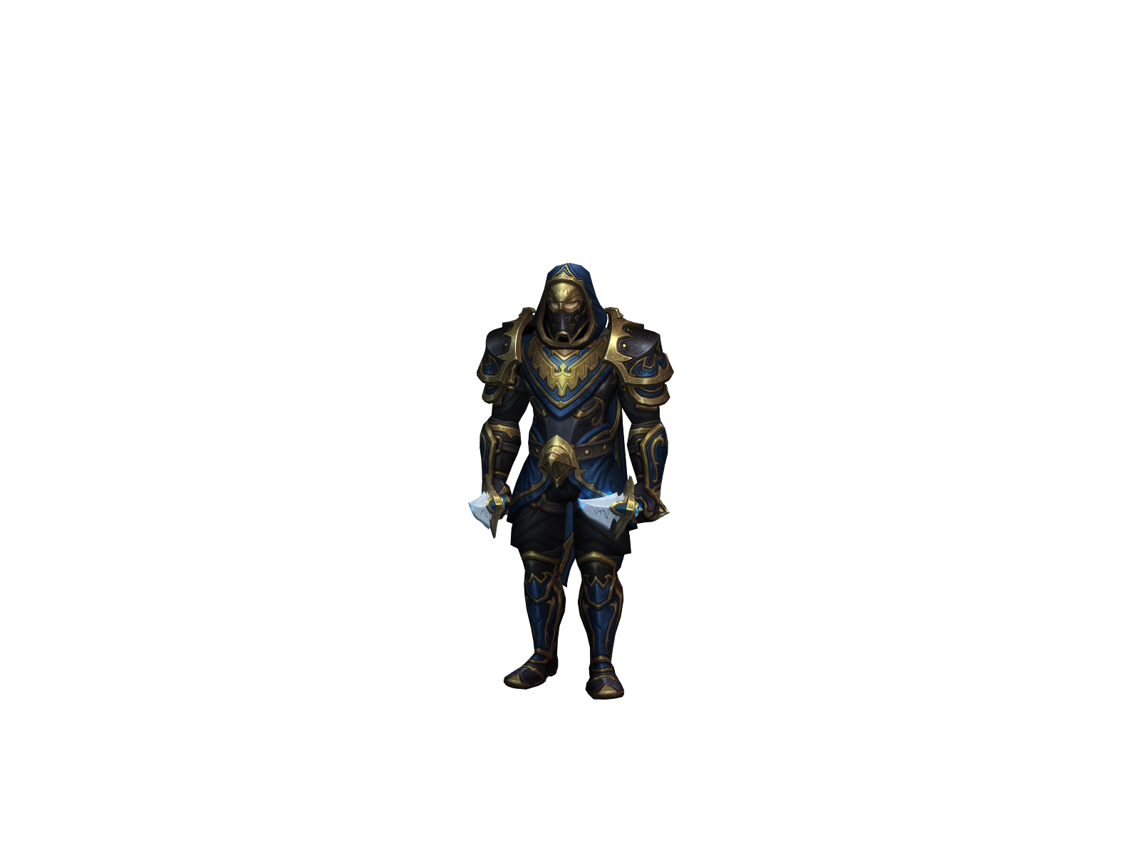 Rholdric 3D character render