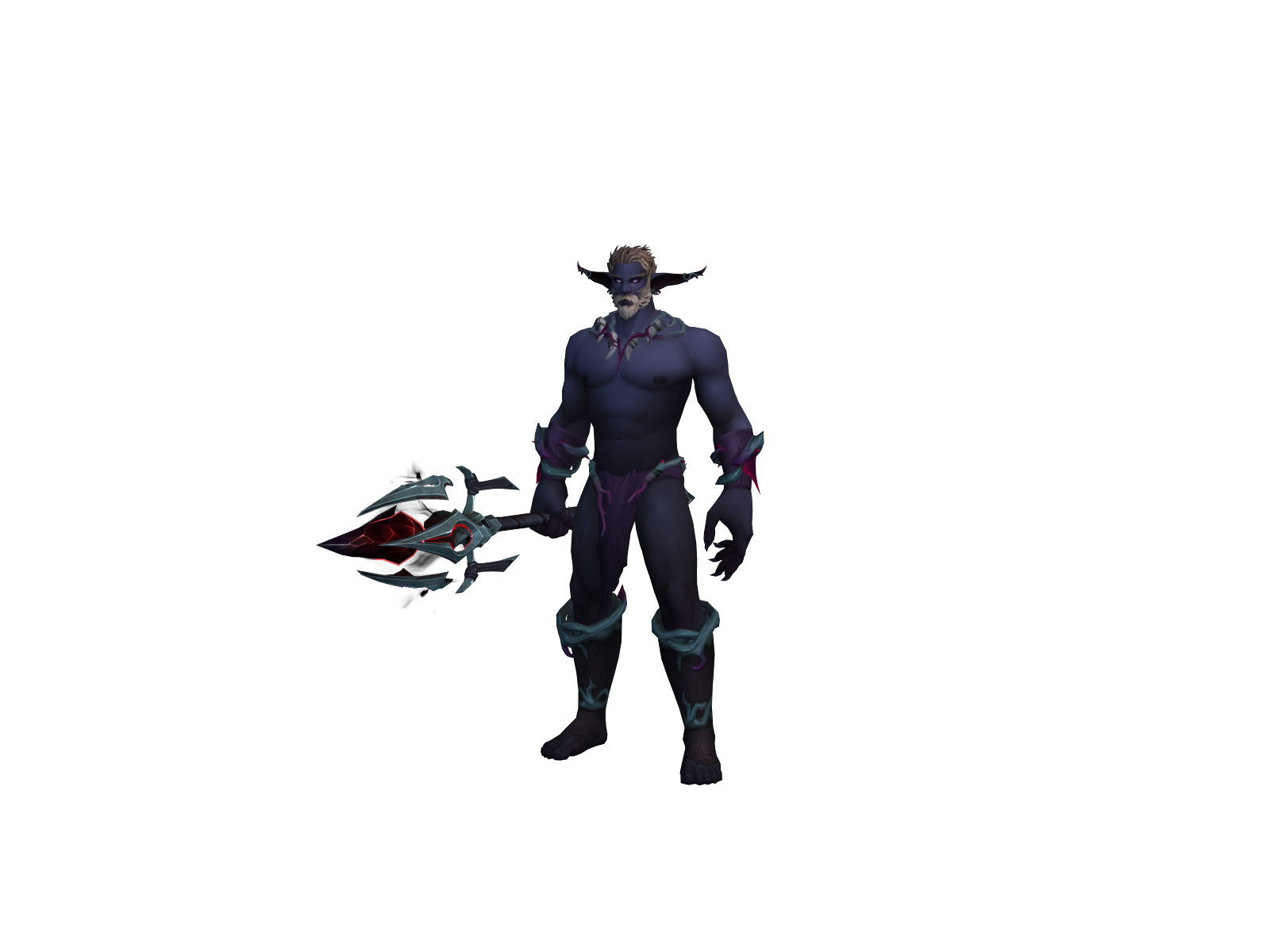 Chrna 3D character render