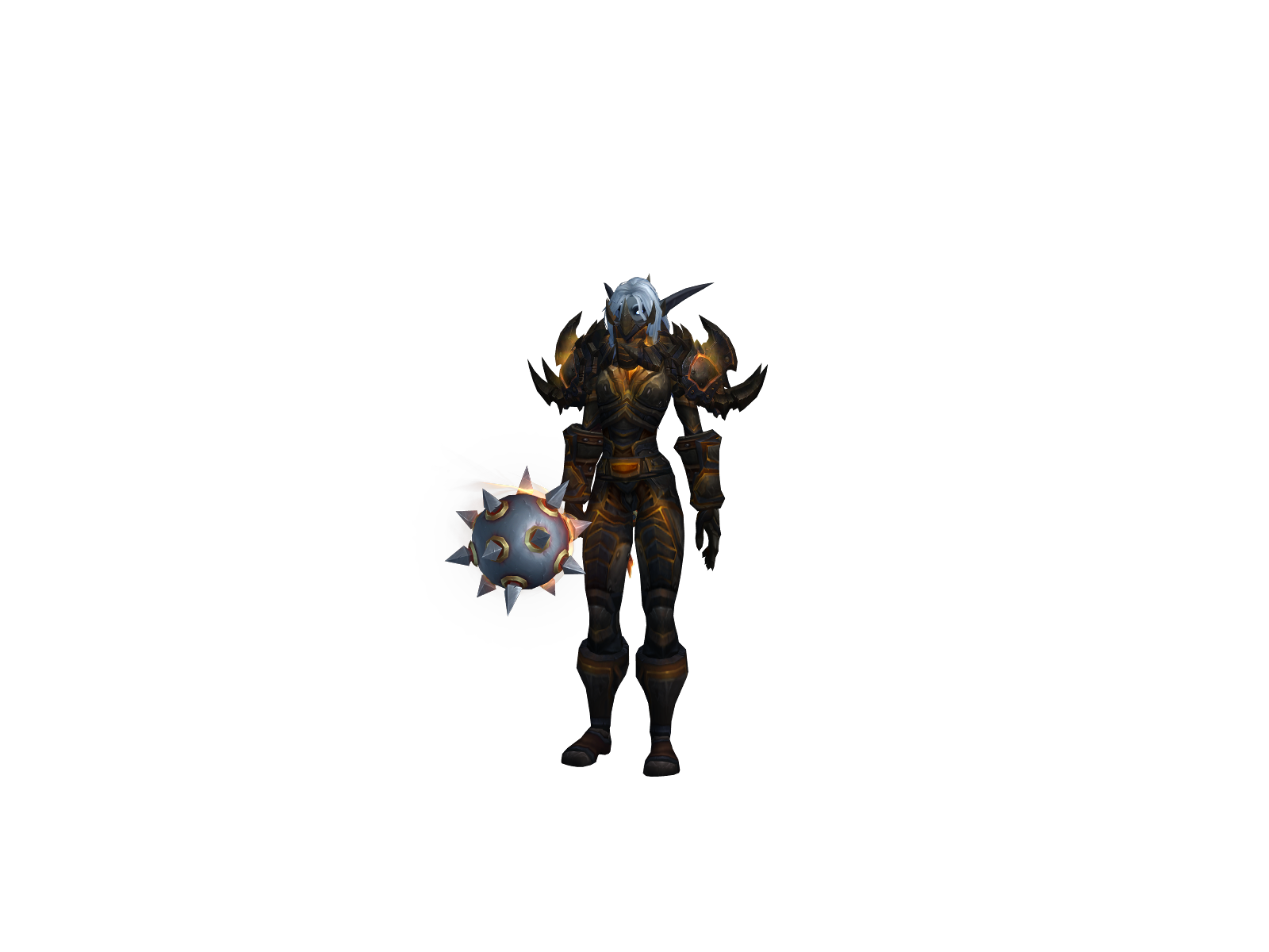 Tearsdown 3D character render