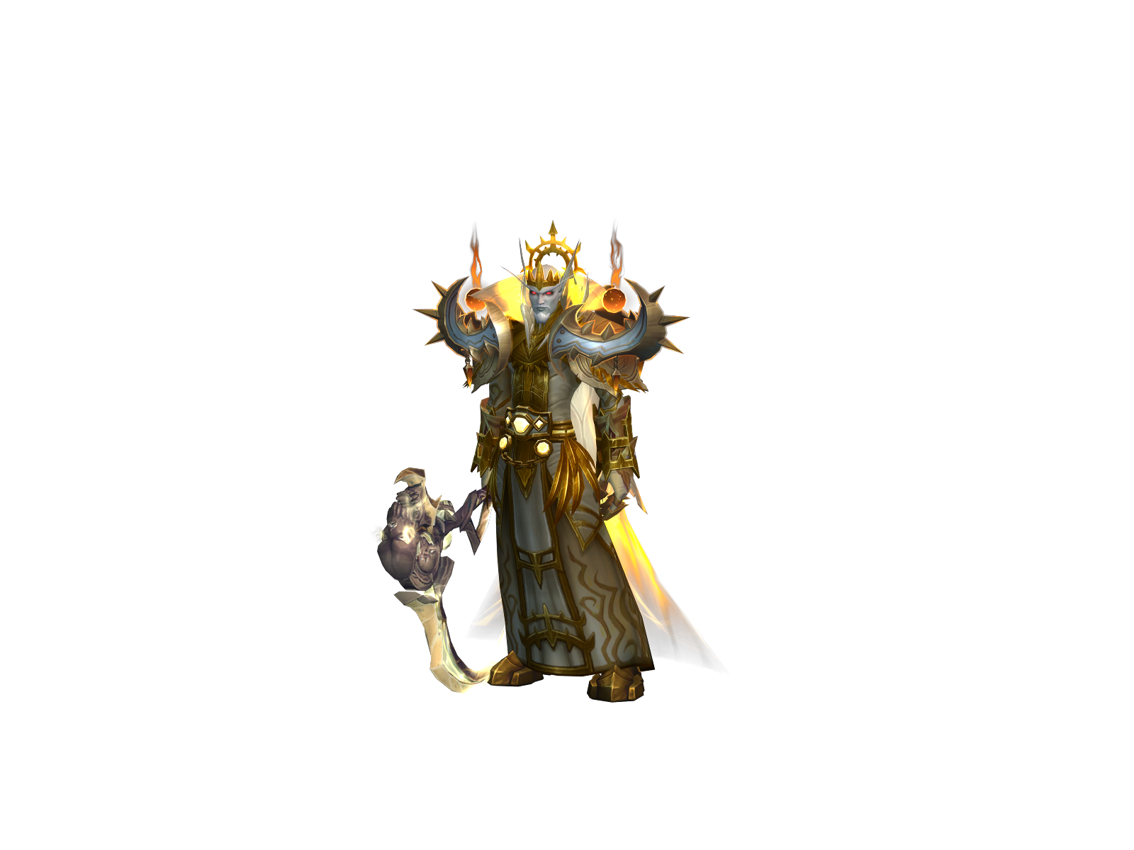 Andromedda 3D character render