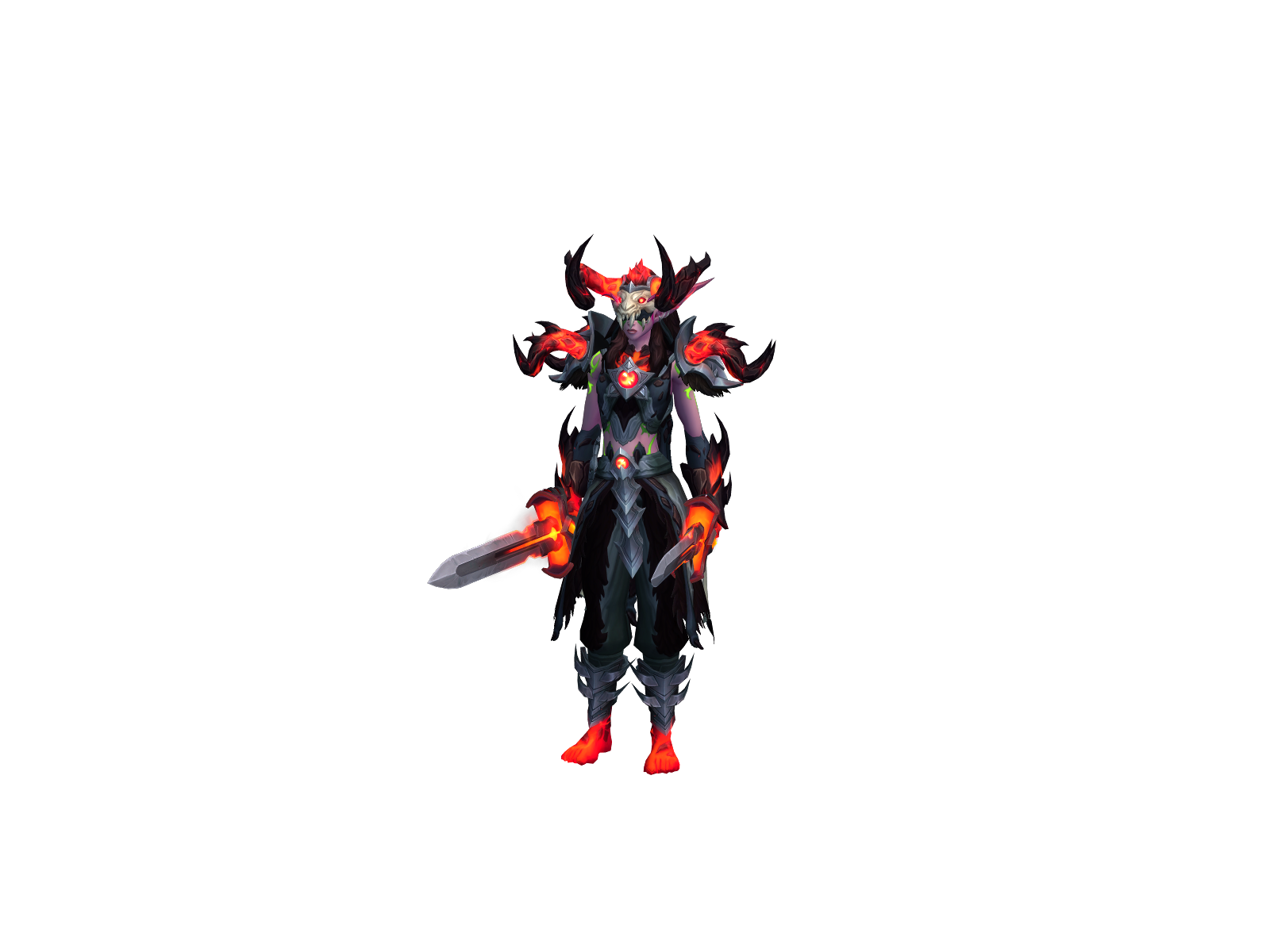 Fellmoon 3D character render