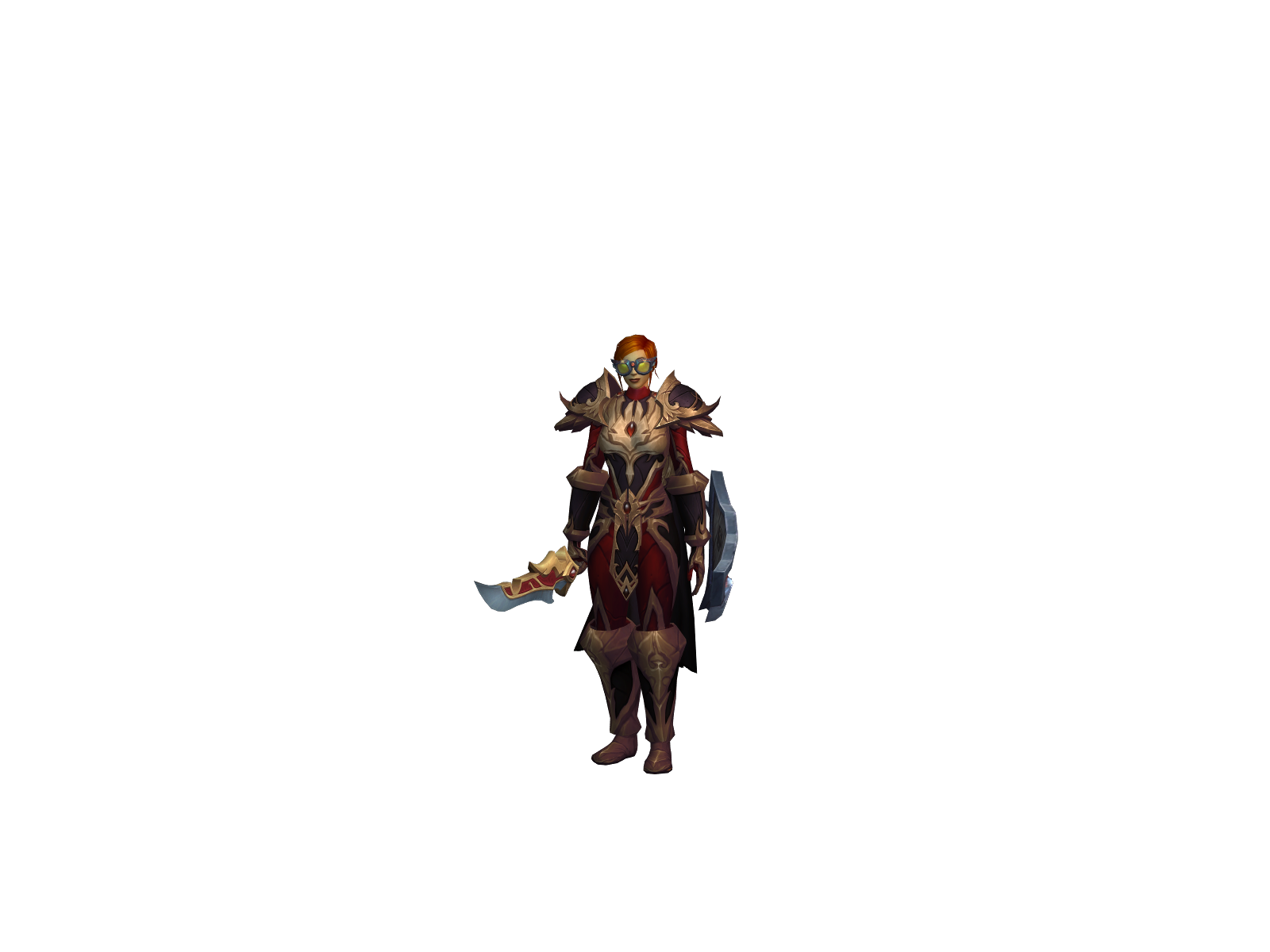 Boptilludrop 3D character render