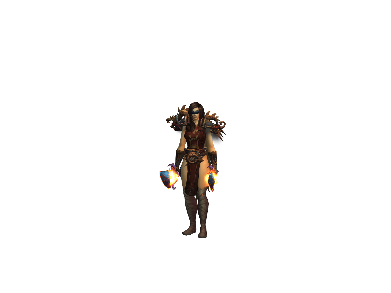 Parrlin 3D character render