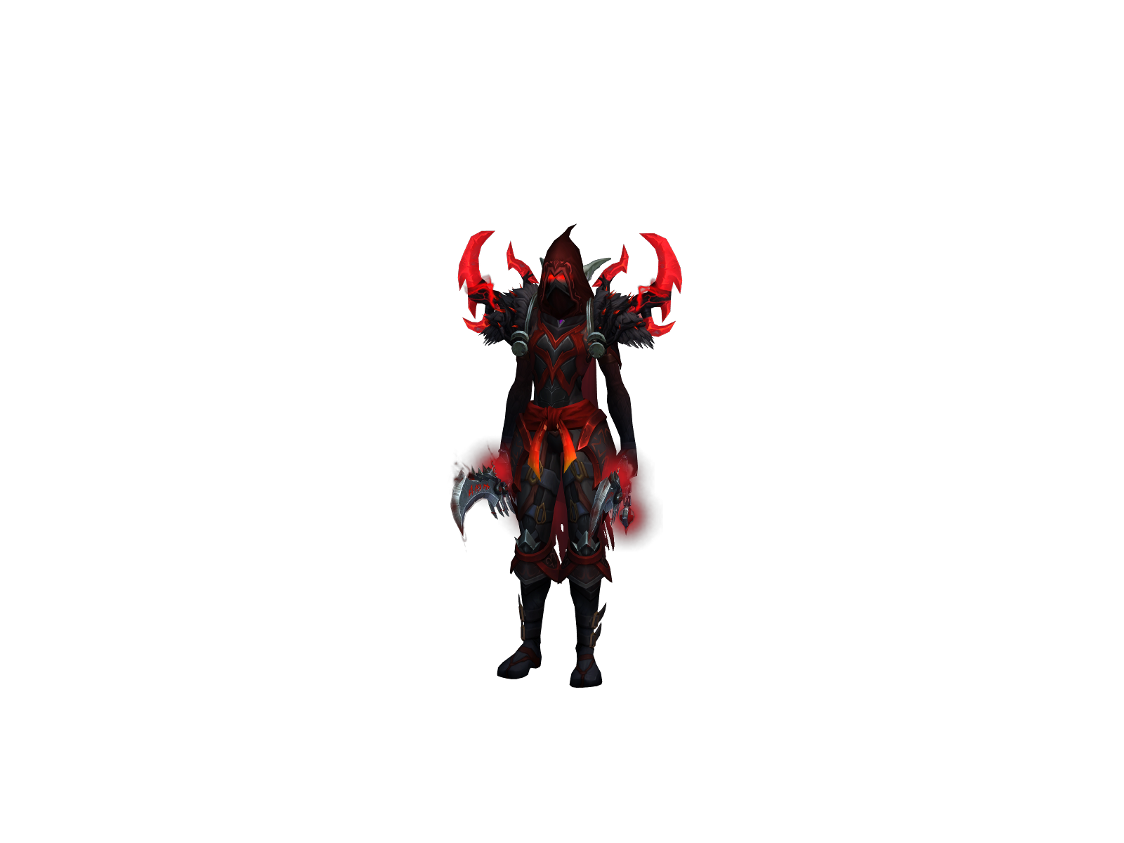 Wraithe 3D character render