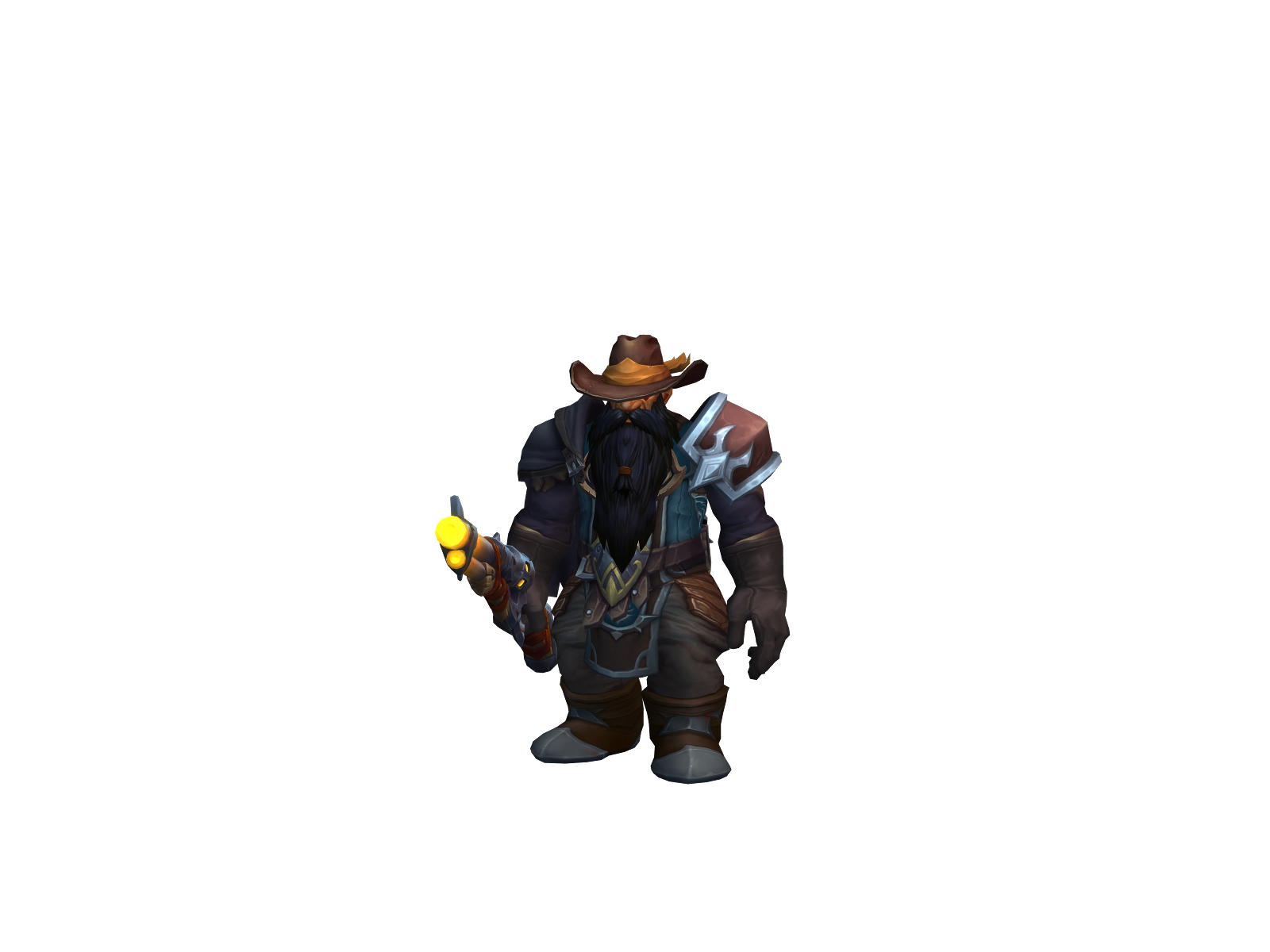 Flìntlock 3D character render