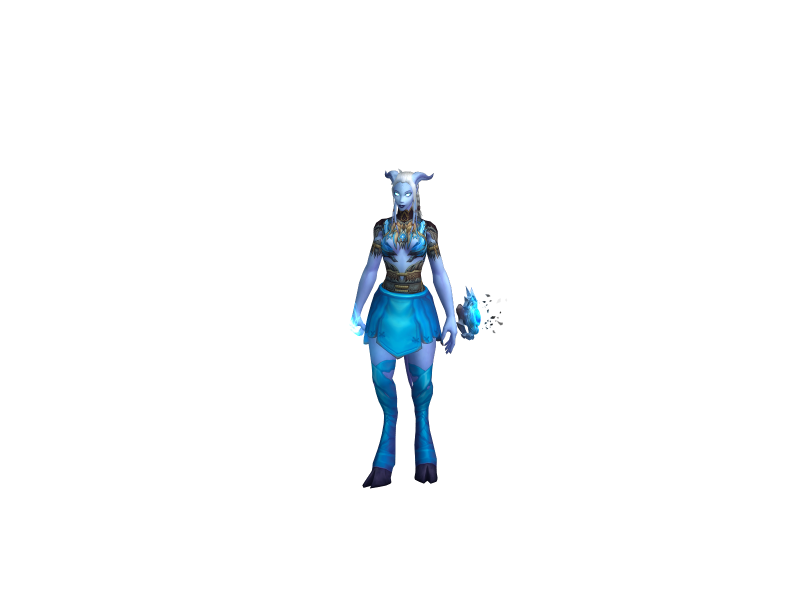 Trîxy 3D character render