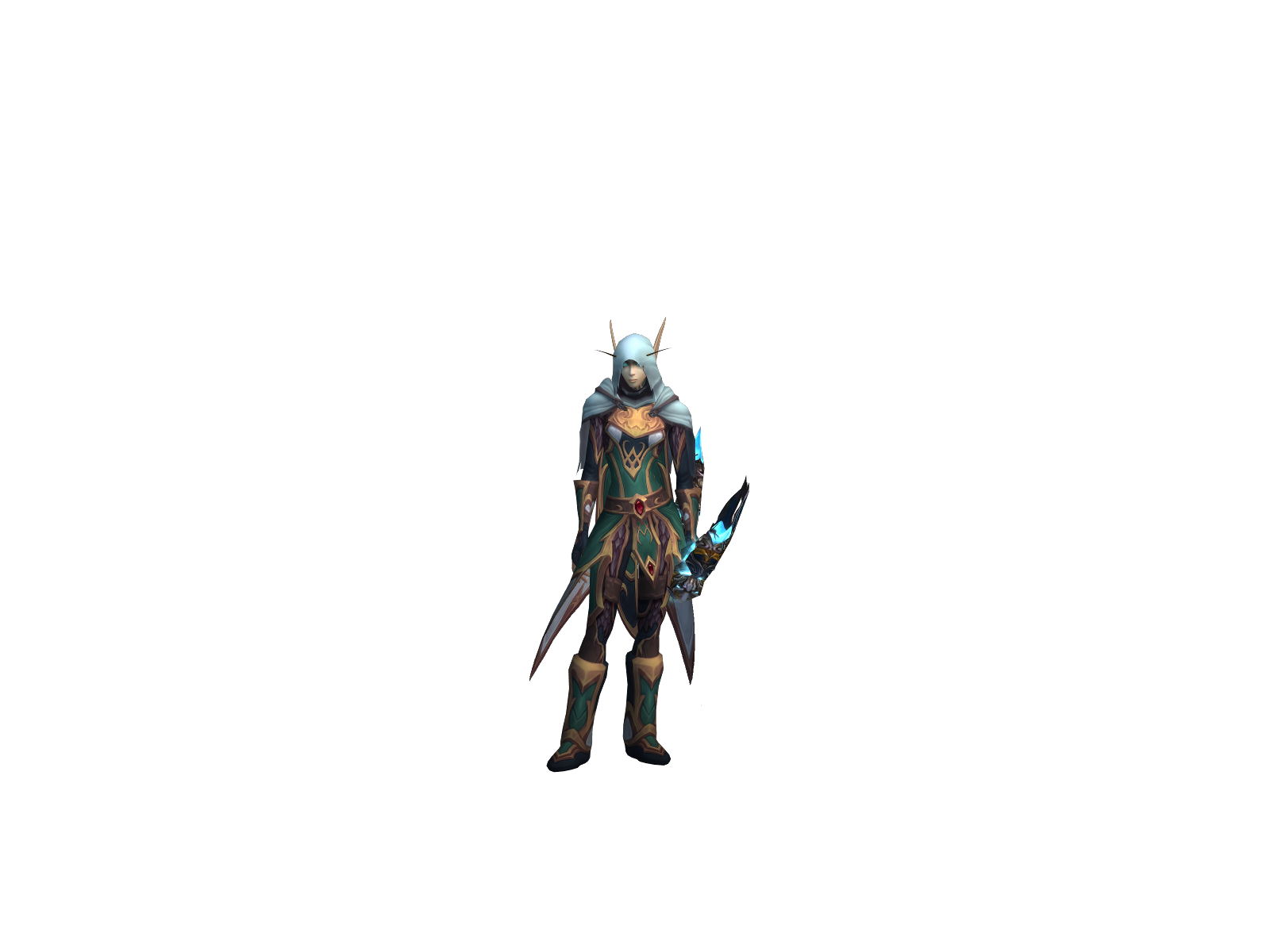 Gentillesse 3D character render