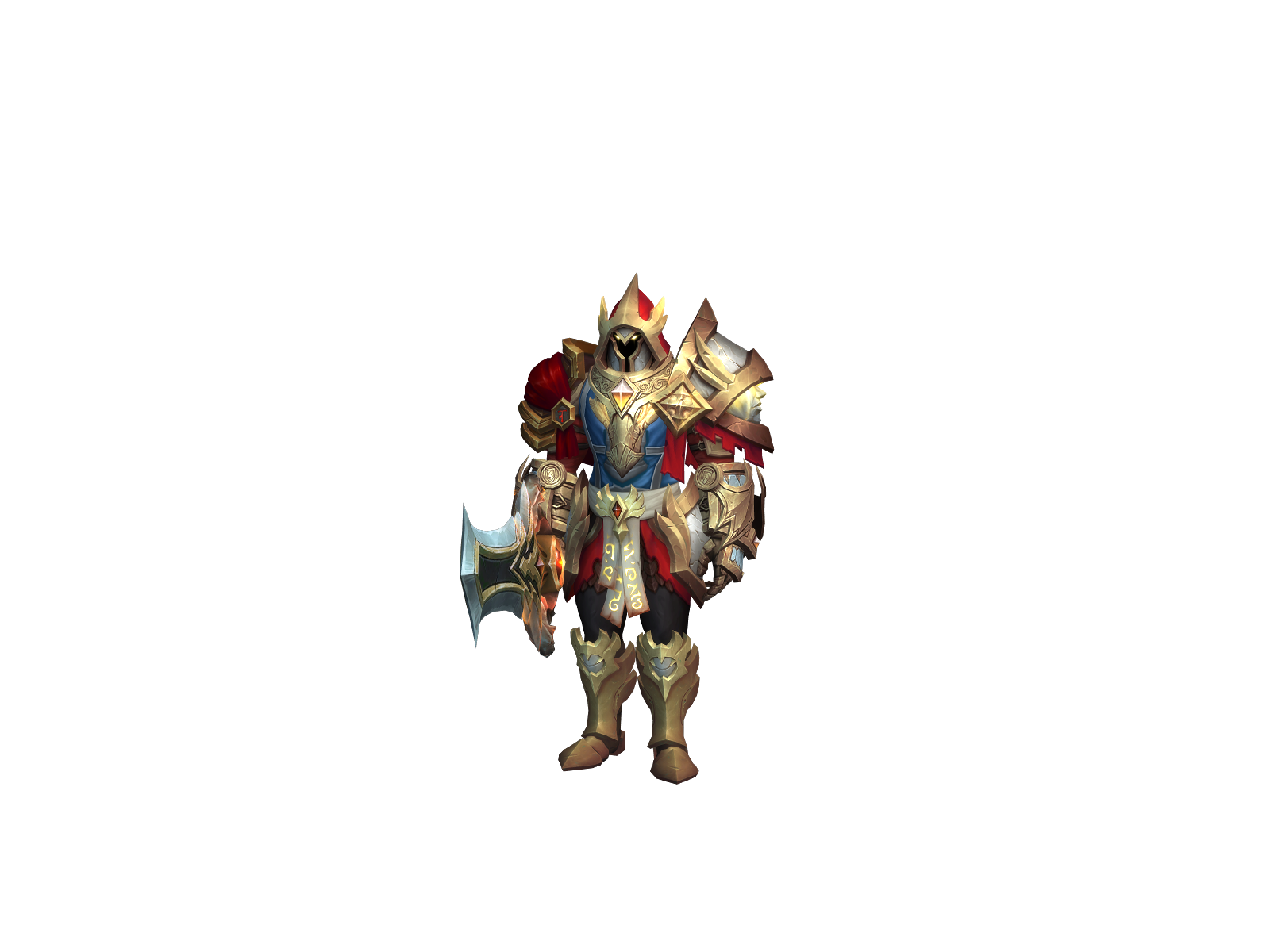 Pizzashet 3D character render