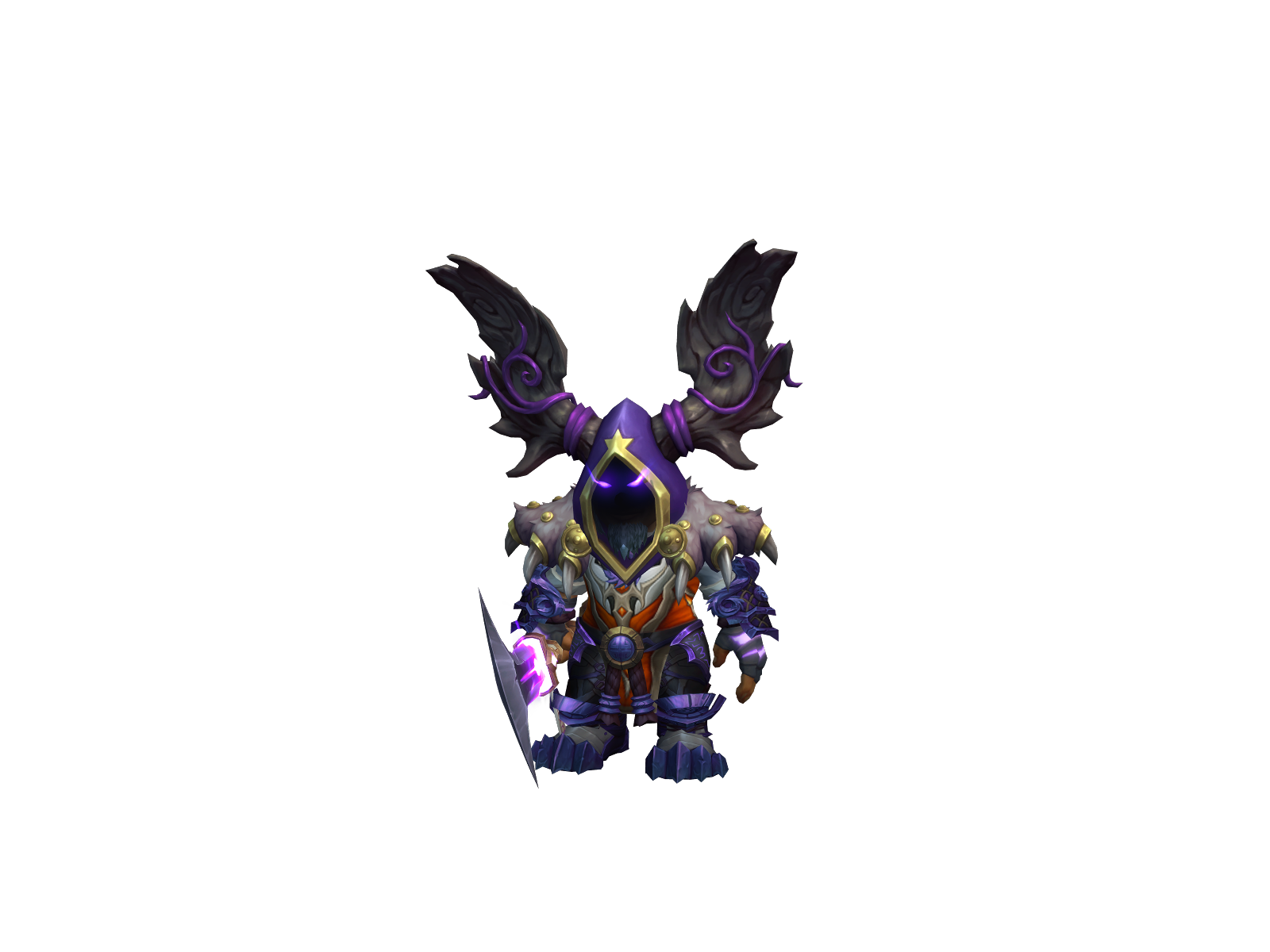 Fixins 3D character render