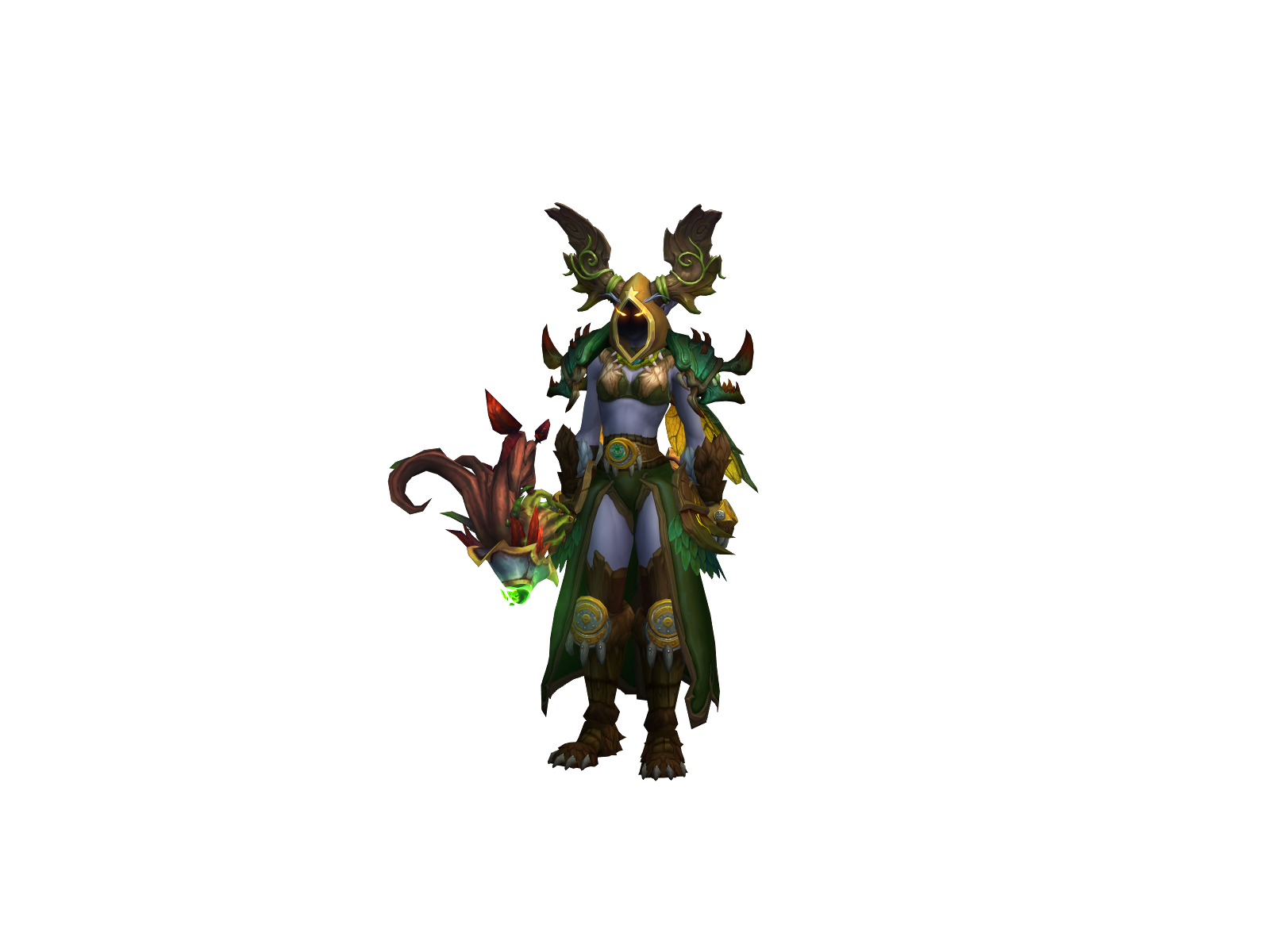 Sylindrah 3D character render