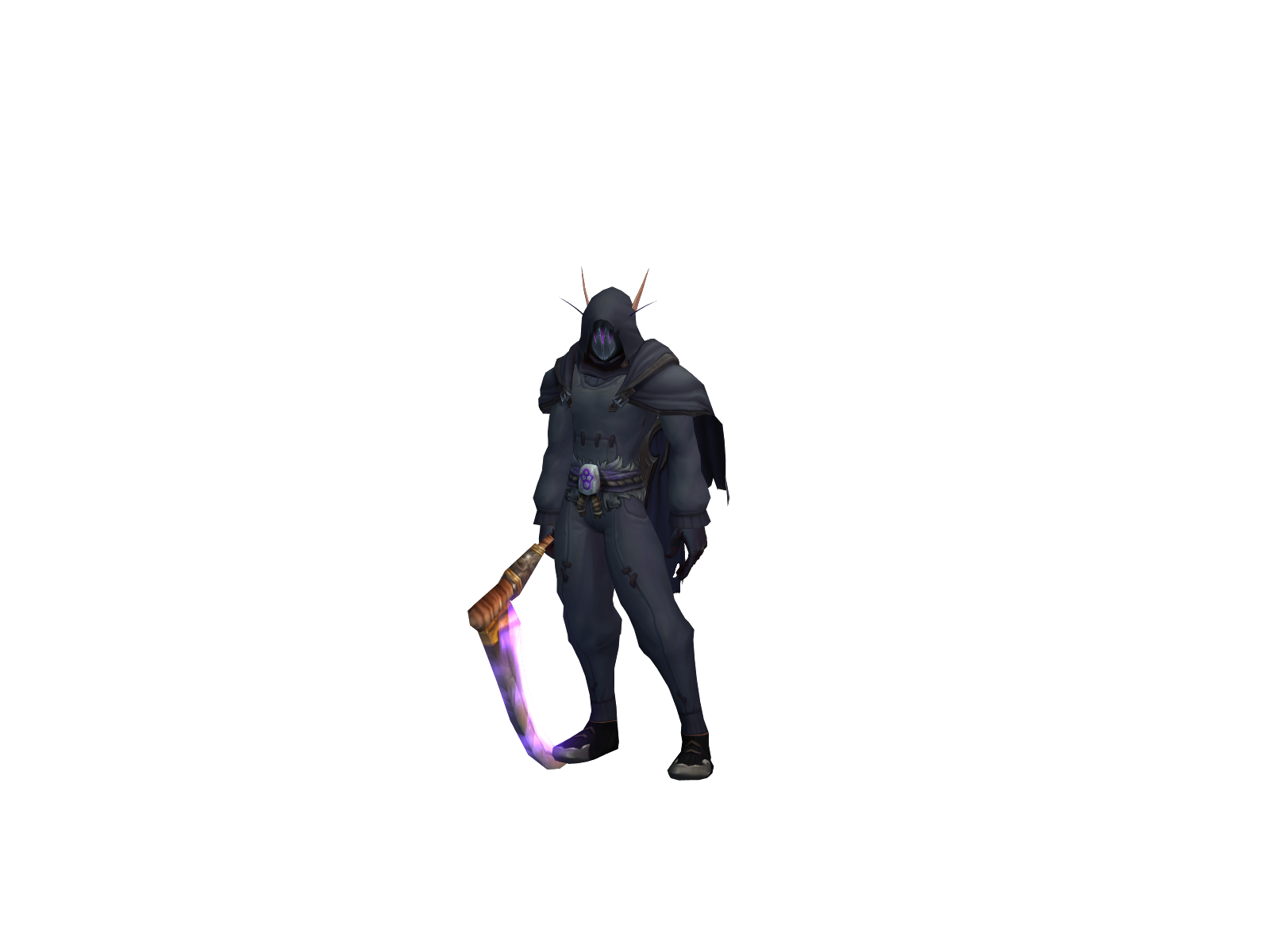 Hughmirín 3D character render