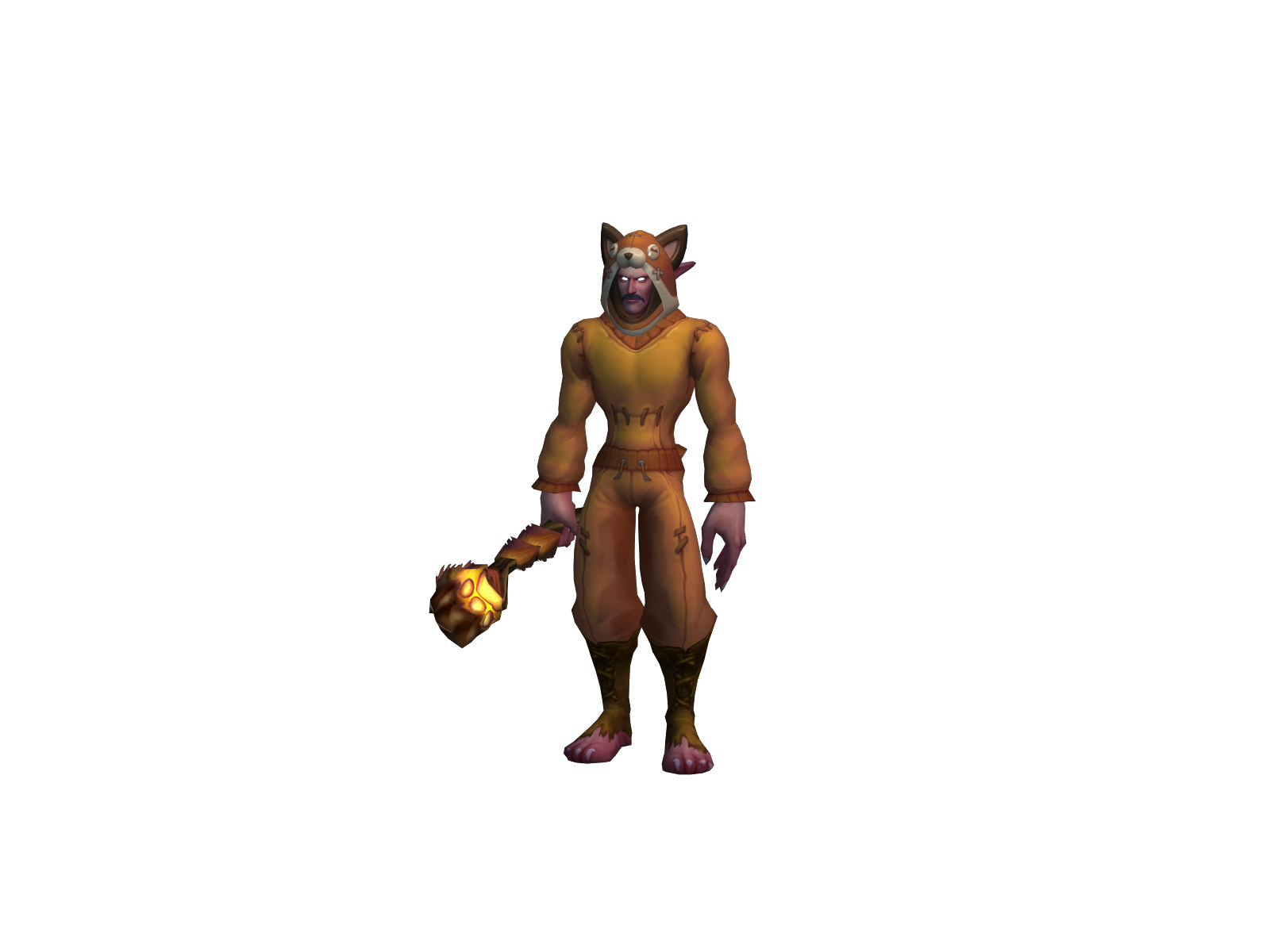 Dirtycurt 3D character render