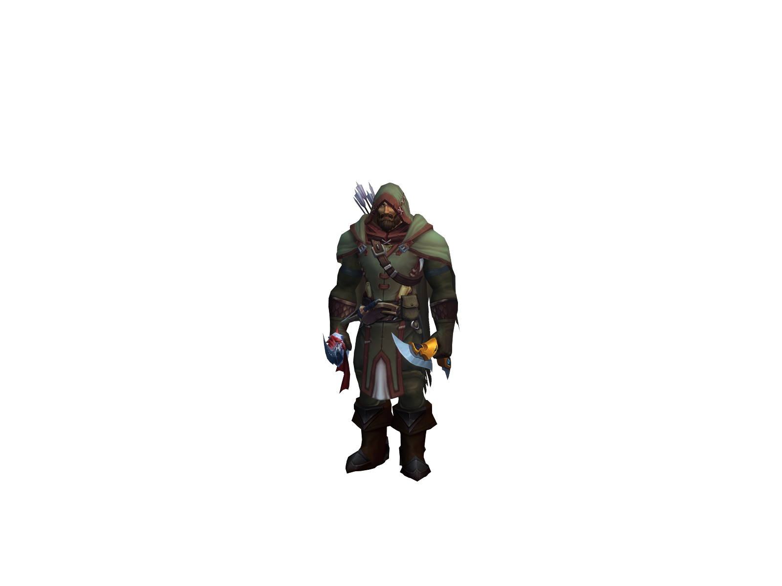 Komanchë 3D character render