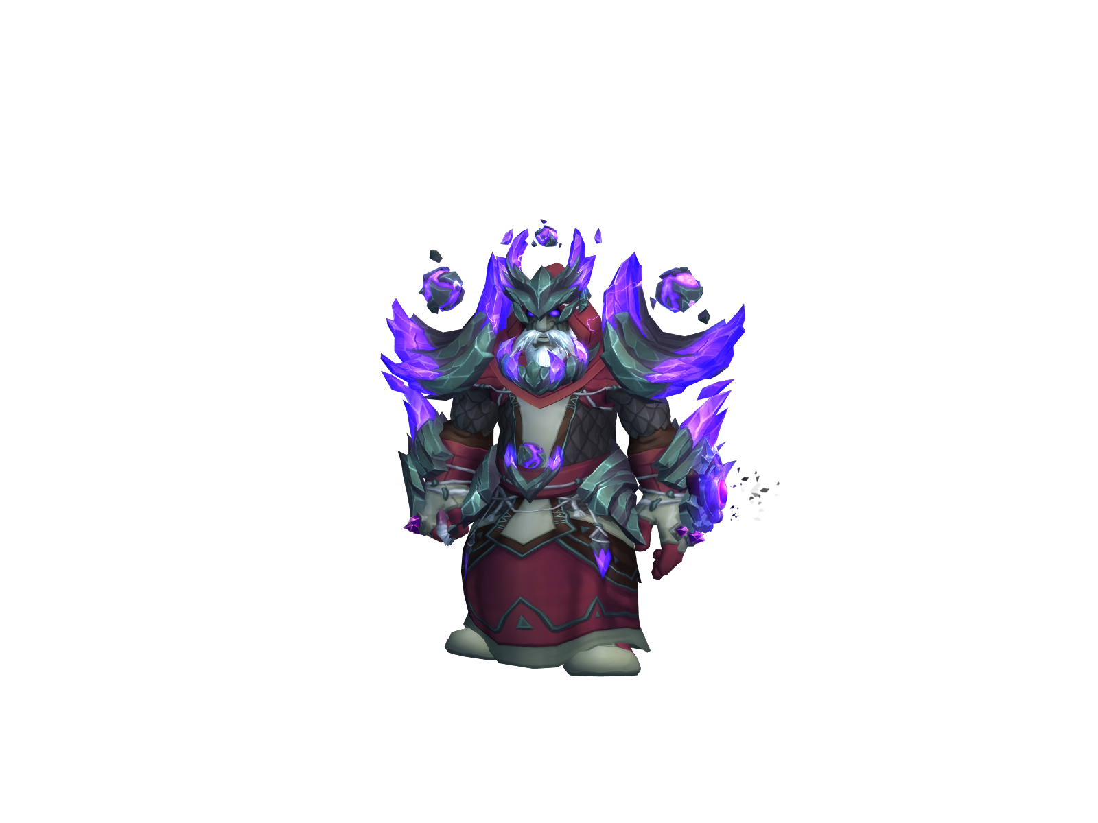 Waxhex 3D character render