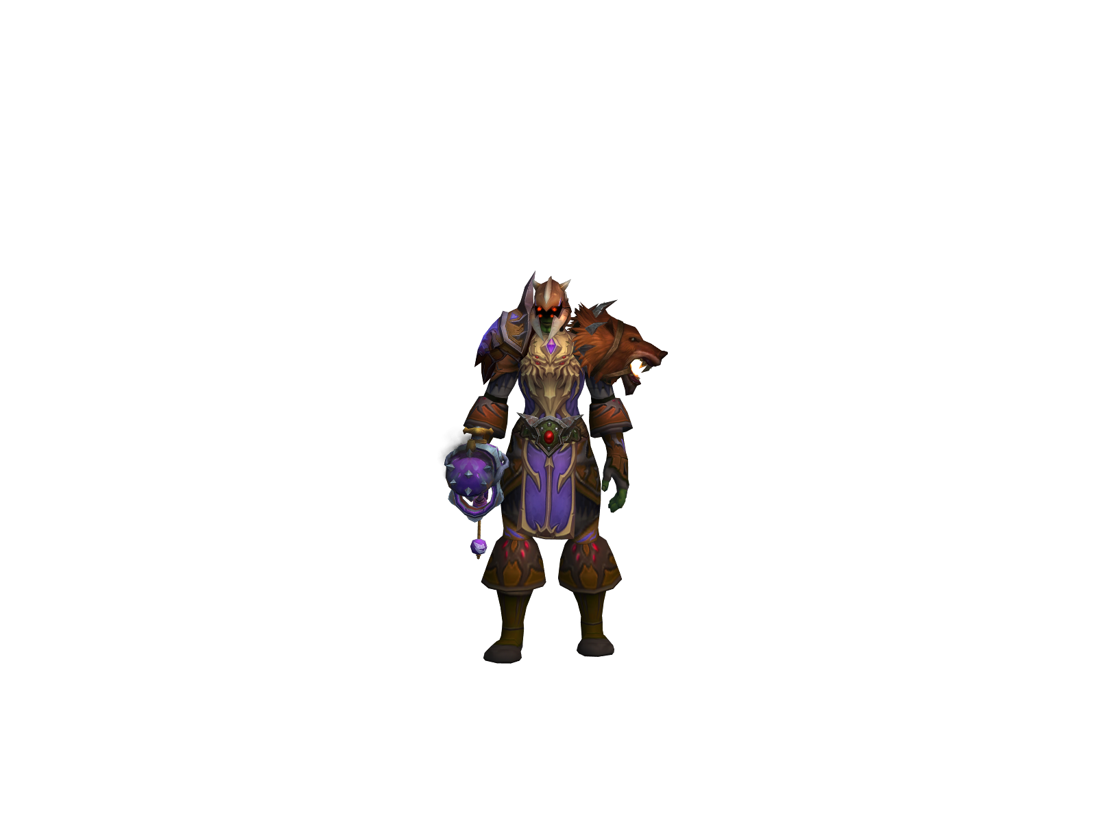 Vampiral 3D character render