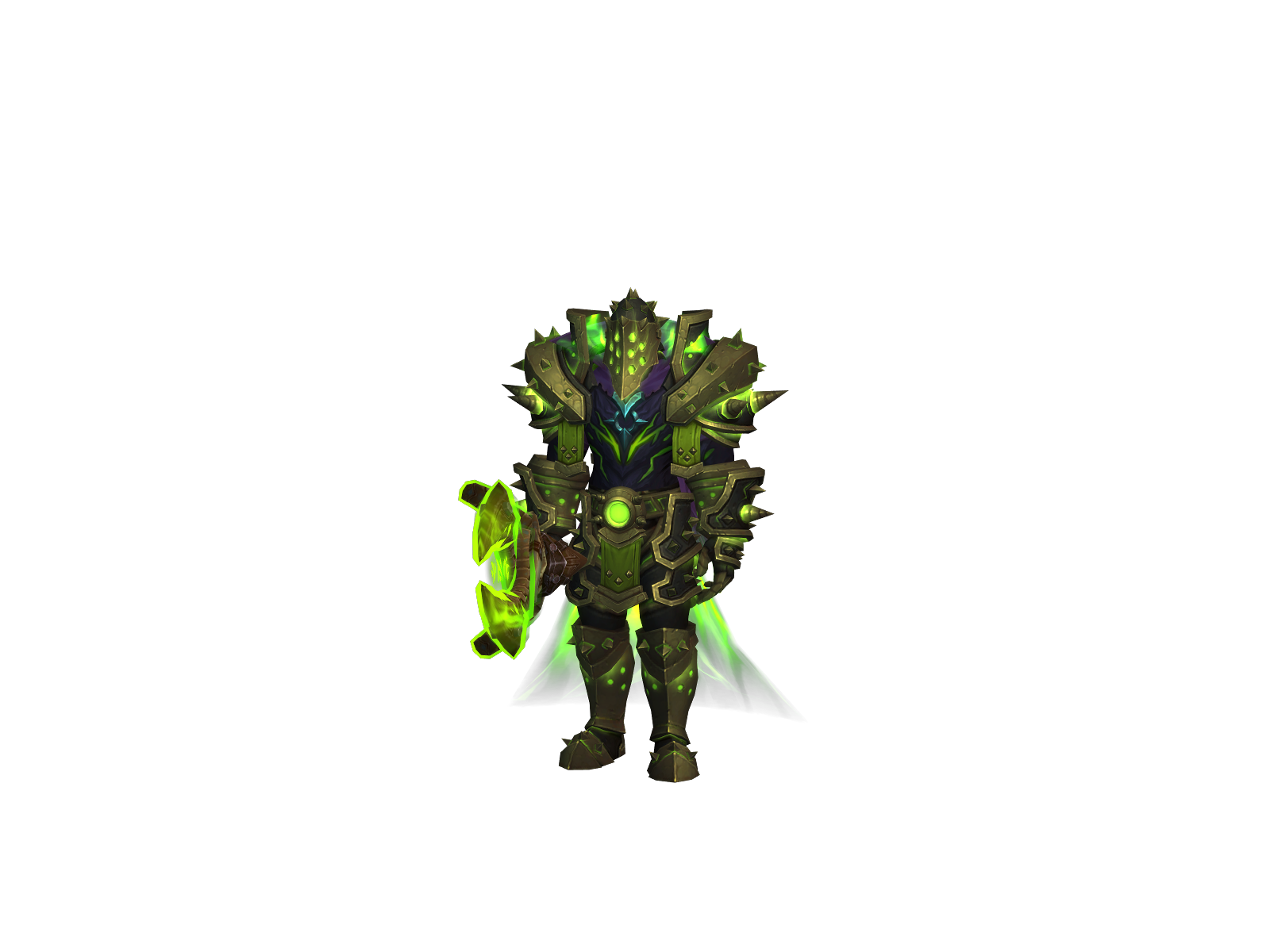 Onsllaught 3D character render