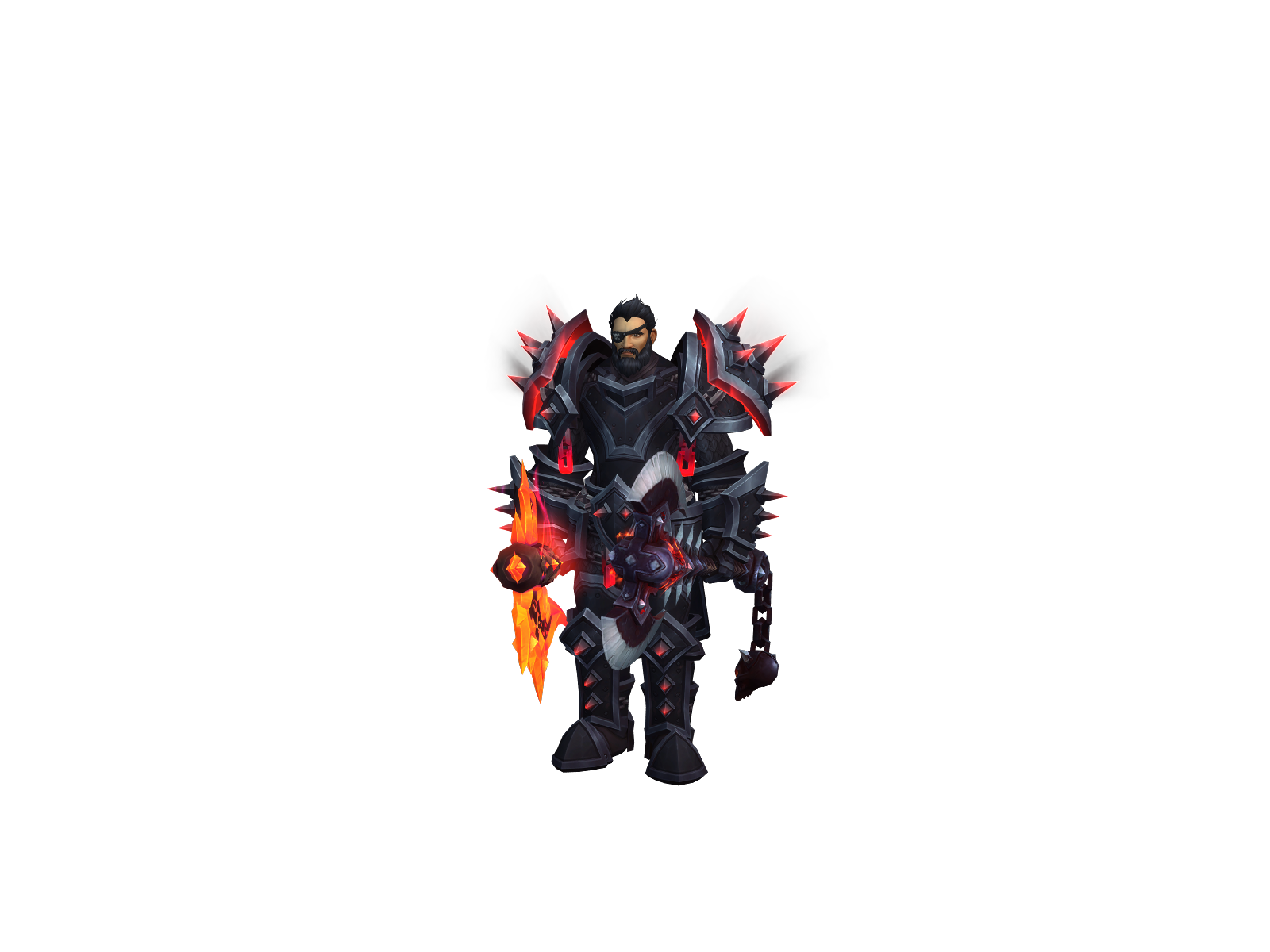 Sansãocore 3D character render
