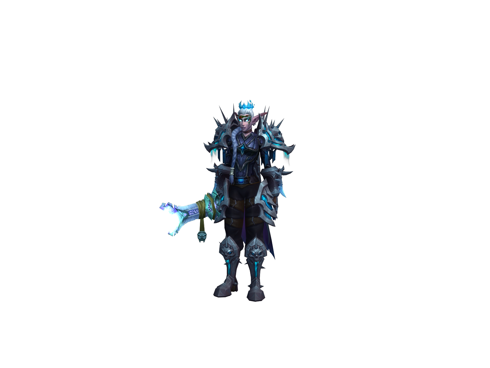 Crullashna 3D character render