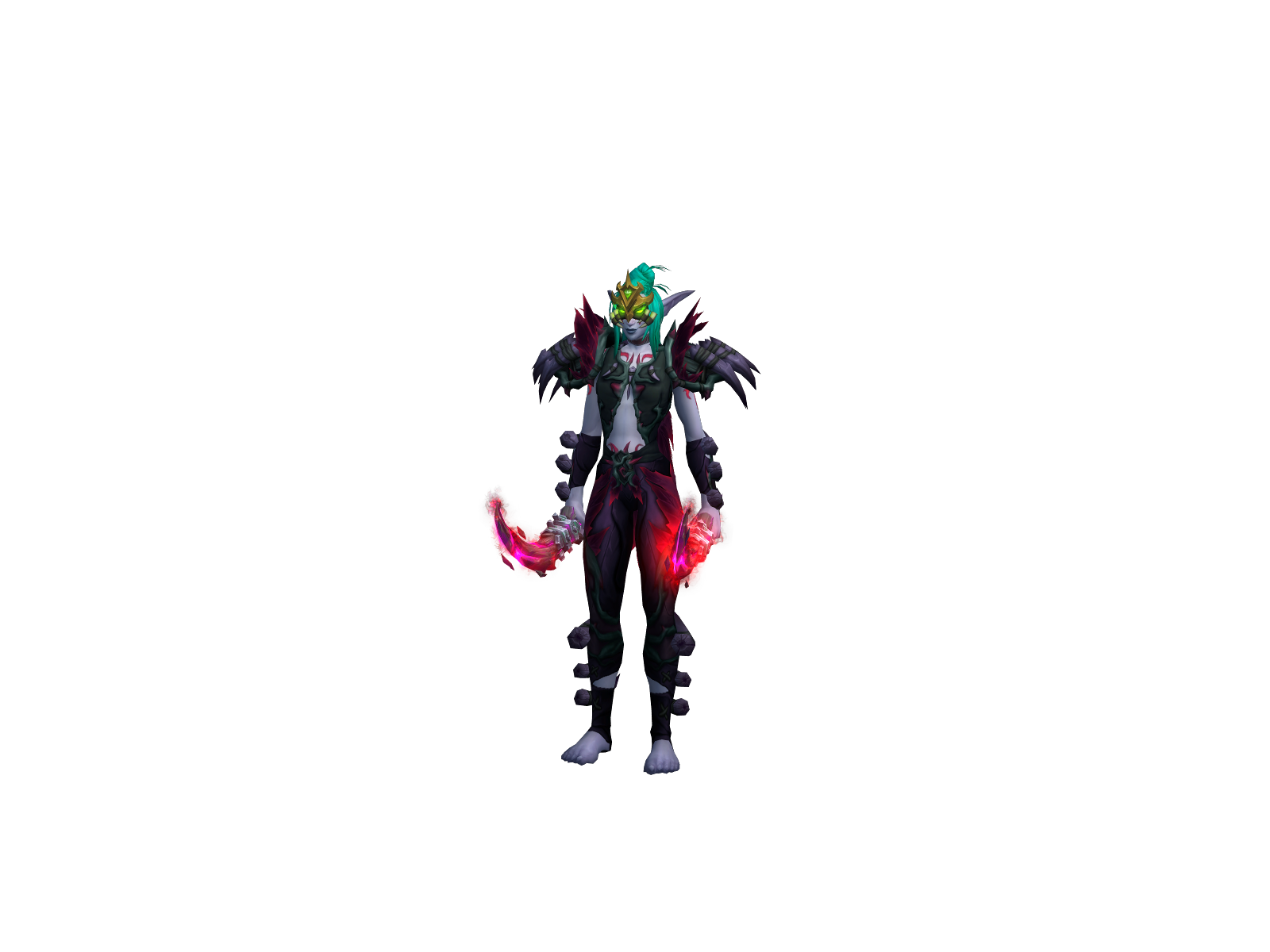 Souleator 3D character render