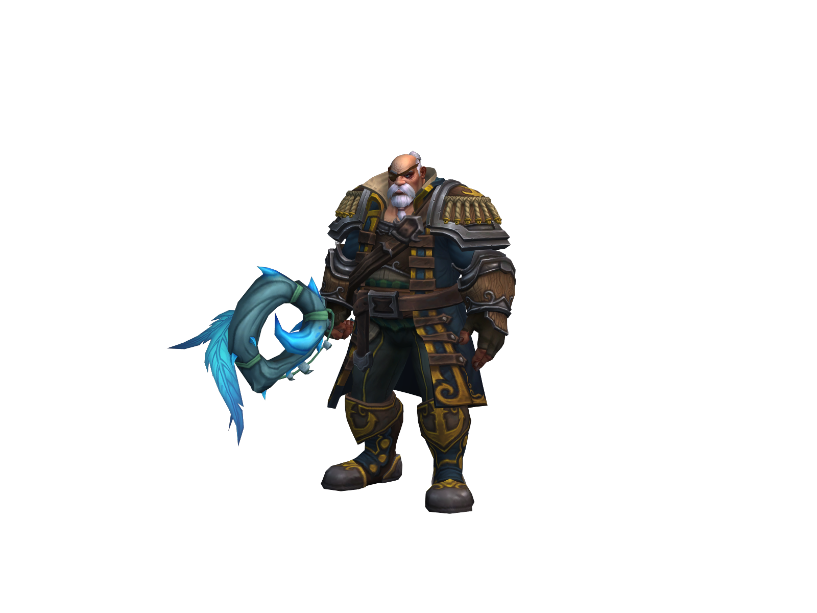 Garbossa 3D character render