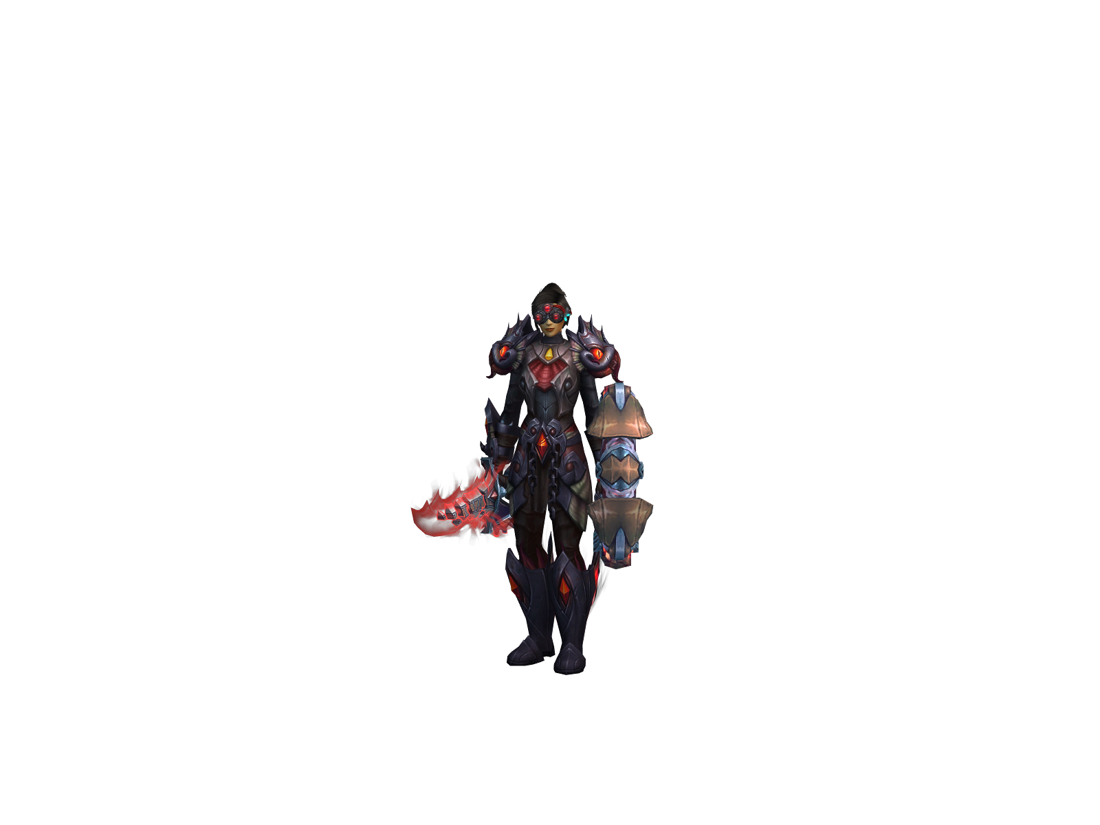 Dissident 3D character render