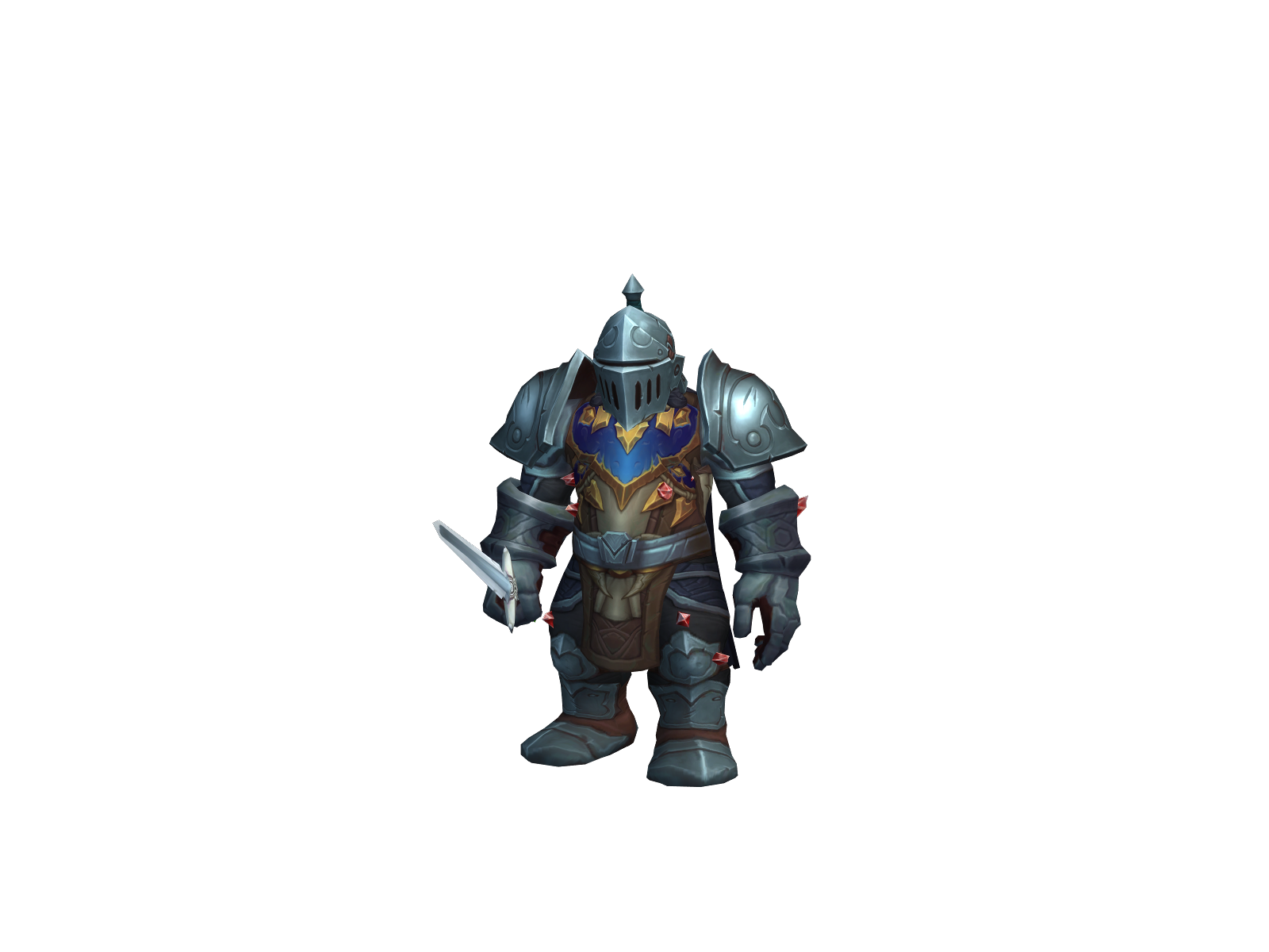 Bigtrian 3D character render